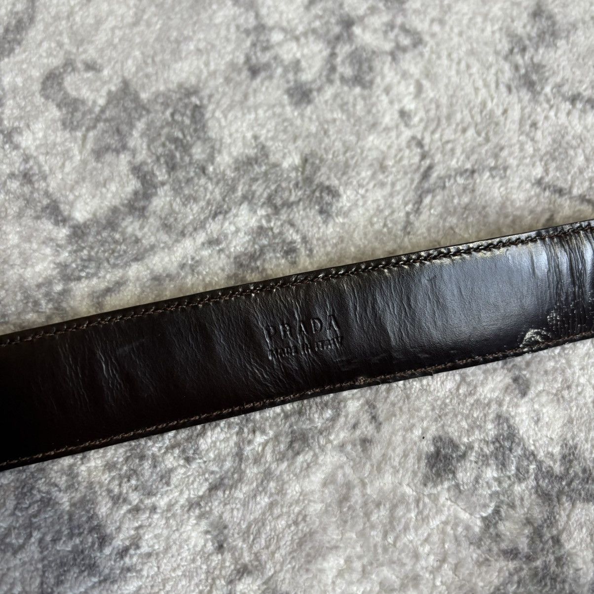 Prada Prada Python Snakeskin Leather Belt | Size 75 Size ONE SIZE - 9 Thumbnail