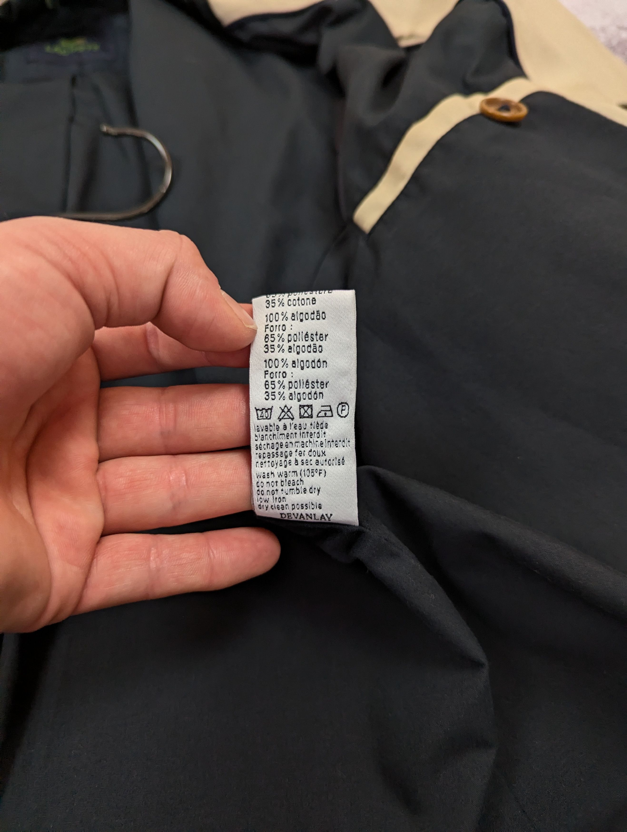 Lacoste VTG Lacoste Faded Distressed Trench Coat 52 Size US L / EU 52-54 / 3 - 17 Thumbnail