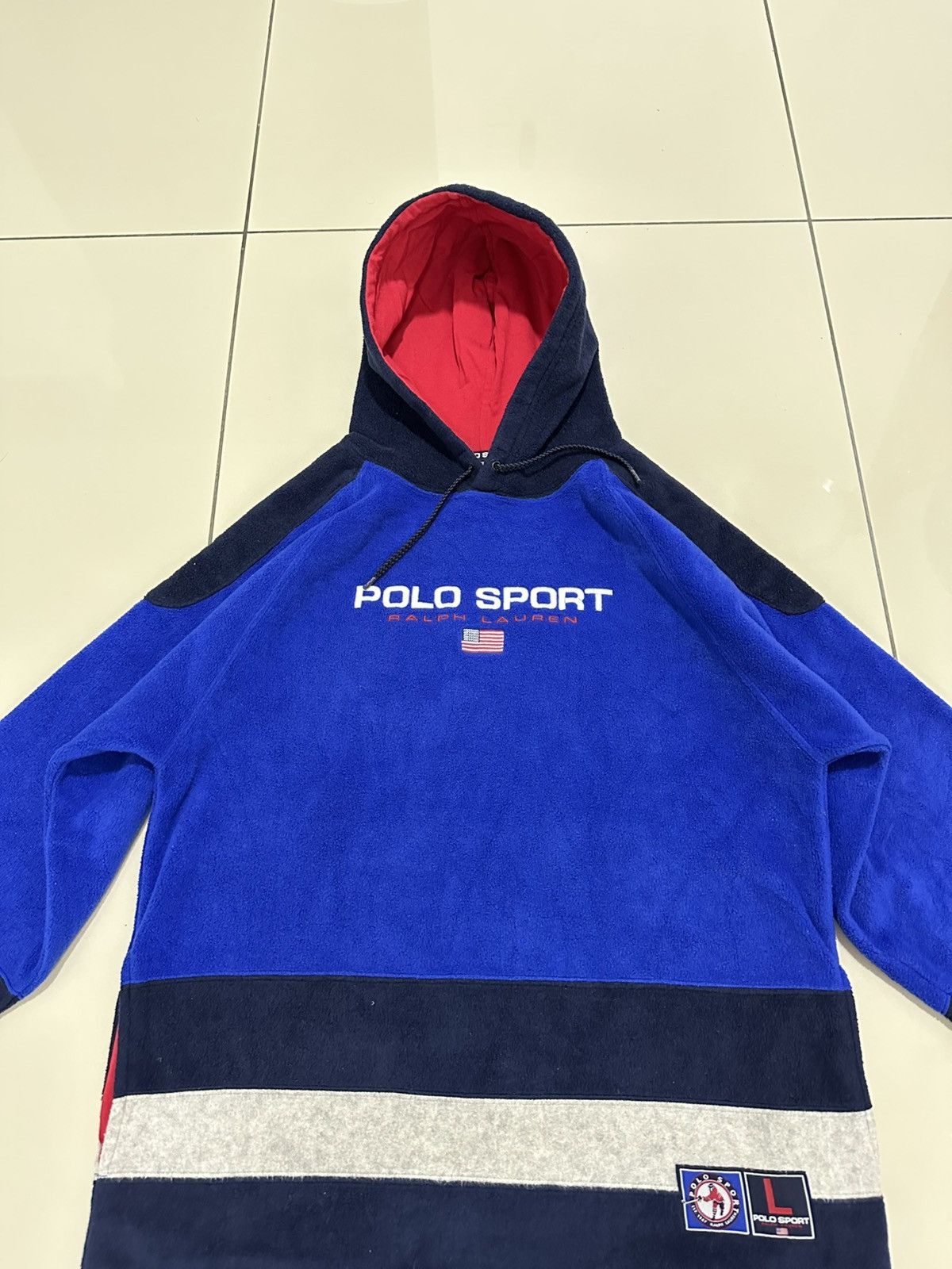 Polo Ralph Lauren Vintage Polo Sport Ralph Lauren Sweatshirt Hoodie Polo Ski Size US S / EU 44-46 / 1 - 5 Thumbnail