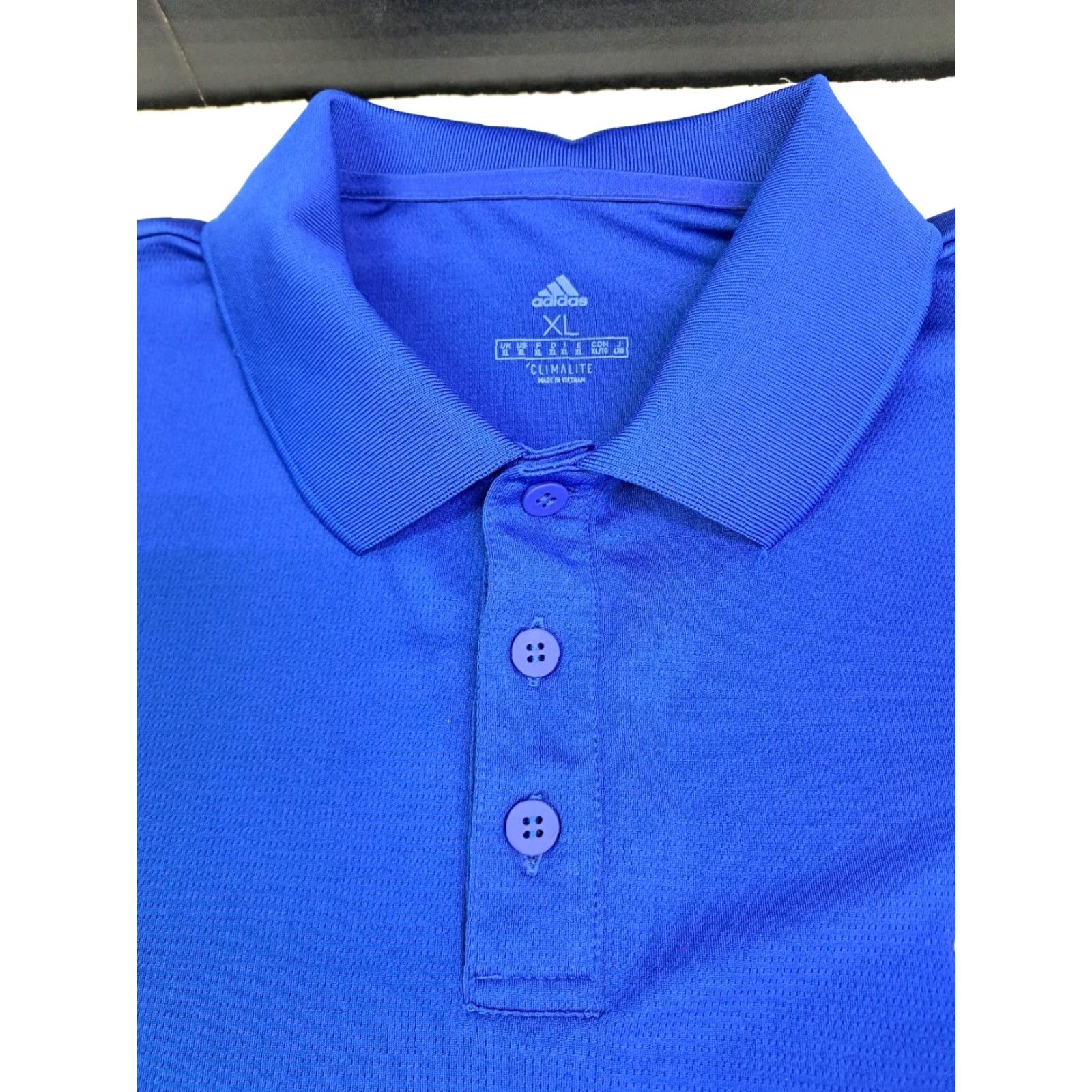 Adidas Adidas Mens Climalite Short Sleeve Polo Shirt XL Blue Poly Short Sleeve Polo Shirt Mens XL Blue Adidas Climalite Polo Shirt Sports Mens XL Blue Size US XL / EU 56 / 4 - 2 Thumbnail