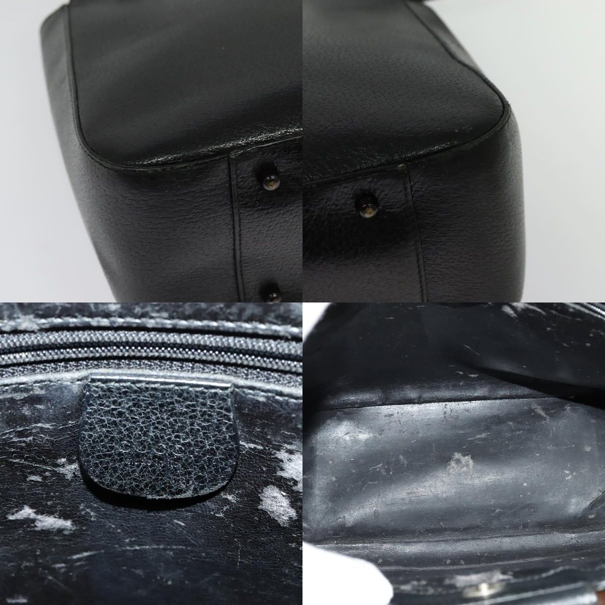 Gucci GUCCI Handbag Leather Black 000 2058 0307 6 Size ONE SIZE - 11 Thumbnail