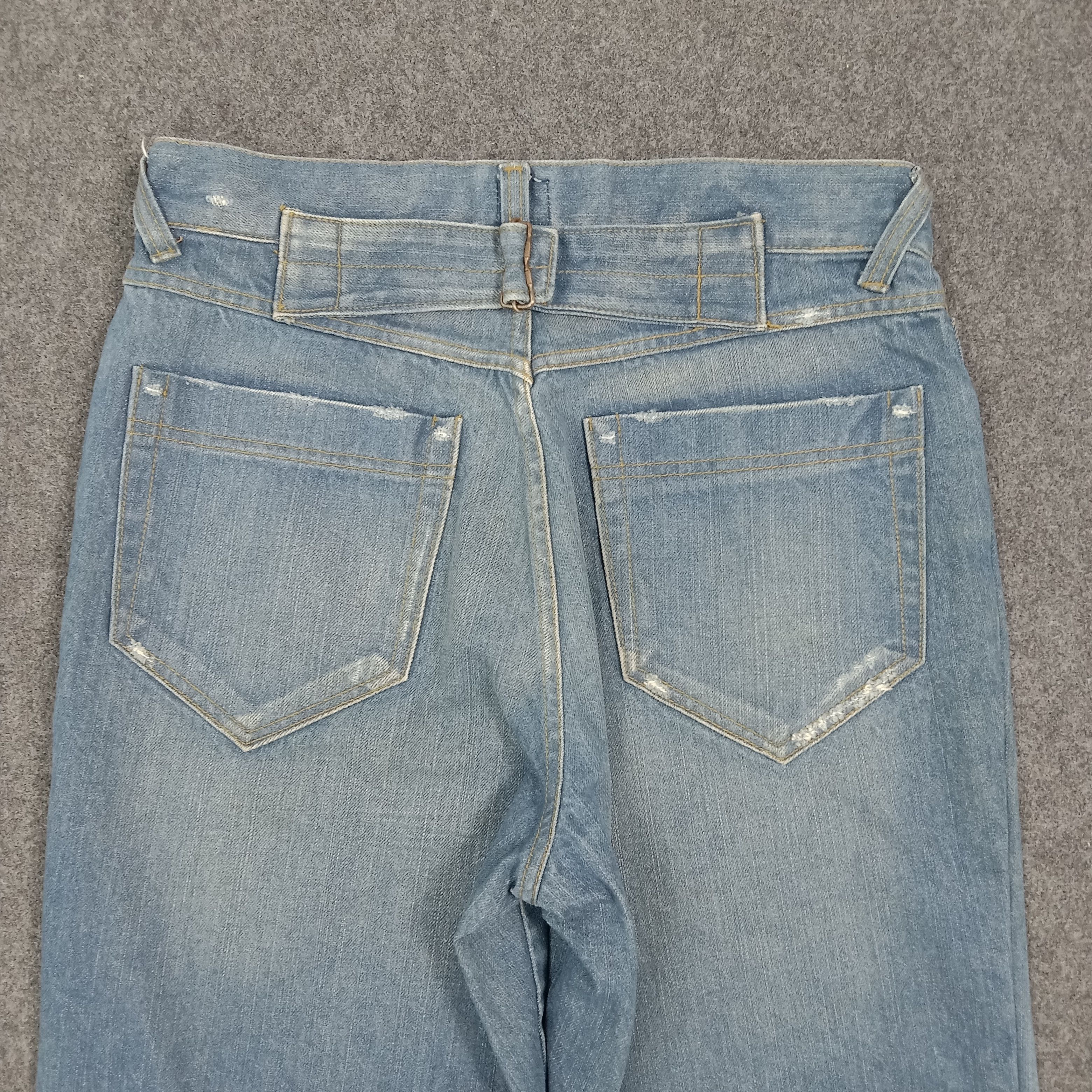 Number (N)ine Number Nine Japanese Brand Regular Denim Jeans C272N4 Size US 32 / EU 48 - 6 Thumbnail