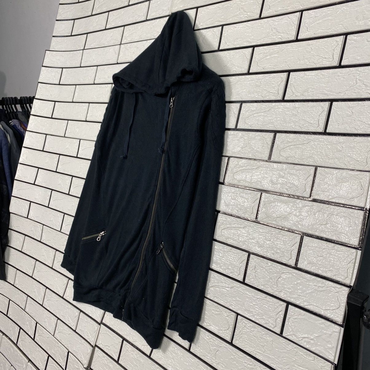 Japanese Brand 📌Vintage Zipper Hoodie Shearling Azul Issey Miyake Size US S / EU 44-46 / 1 - 3 Thumbnail