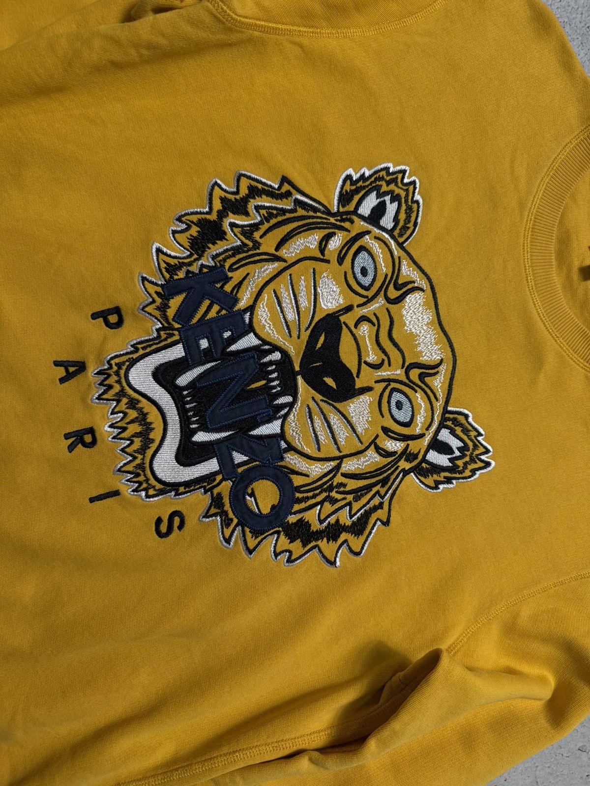 Kenzo Kenzo Paris Luxury Sweatshirt Big Logo Size M Size US M / EU 48-50 / 2 - 4 Thumbnail