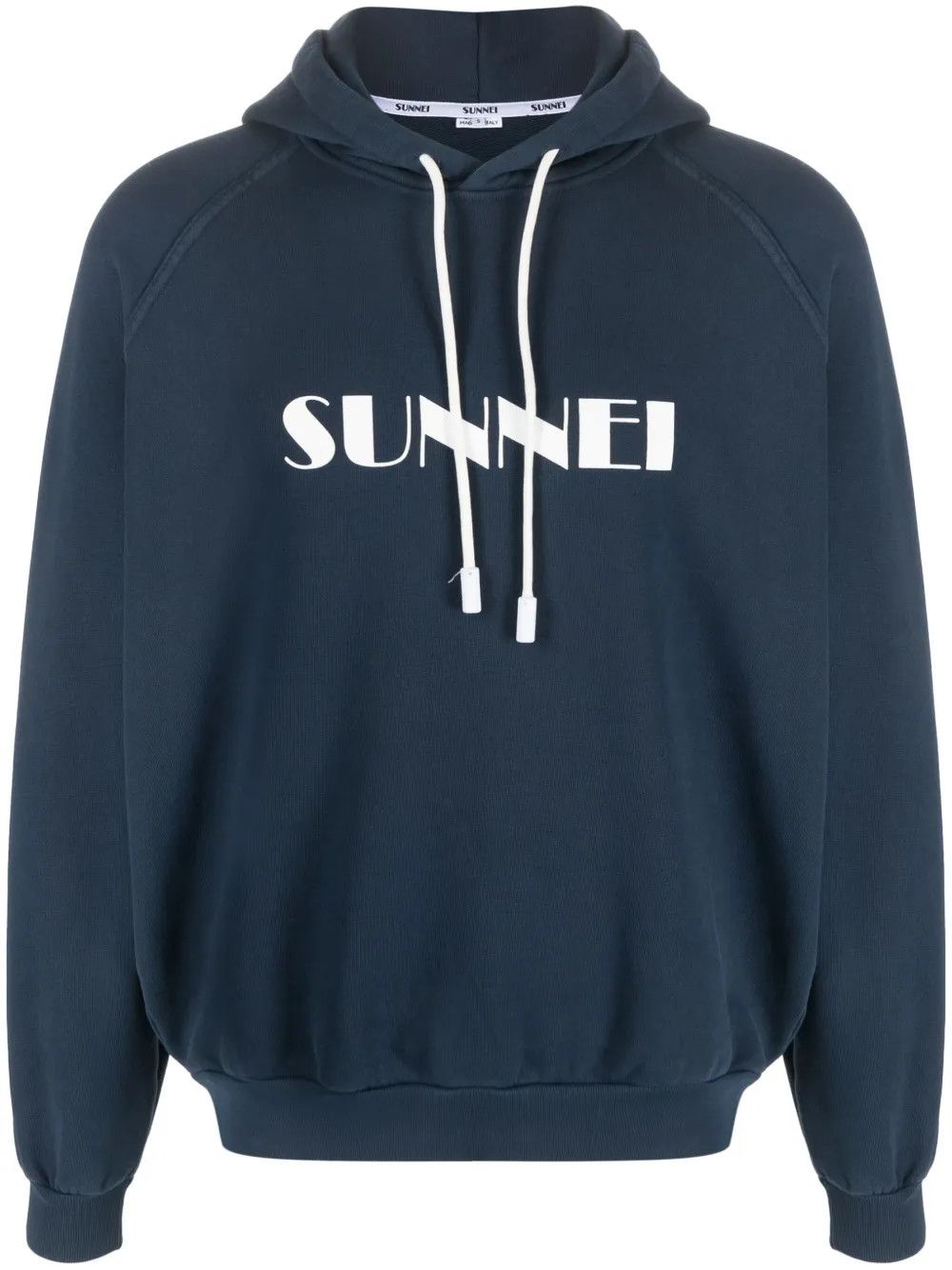 o1mle0925 Logo Hoodie in Blue