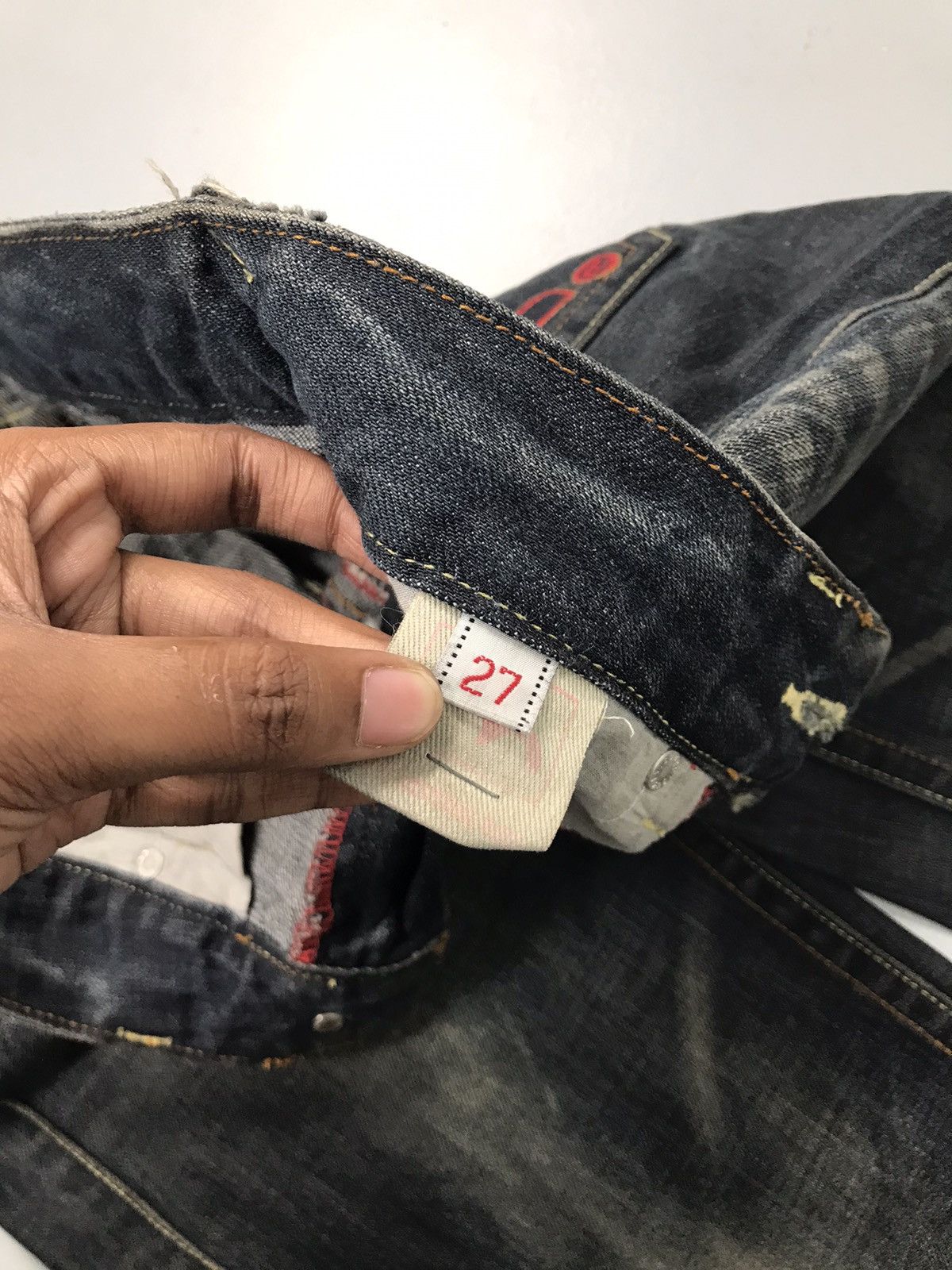 Japanese Brand Vintage Evisu inspired seagull denim Size US 28 / EU 44 - 7 Thumbnail