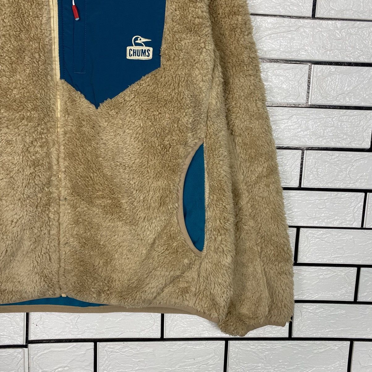 Japanese Brand 📌Vintage Chums Sherpa Fleece Dip Pile Jacket Size US XL / EU 56 / 4 - 6 Thumbnail