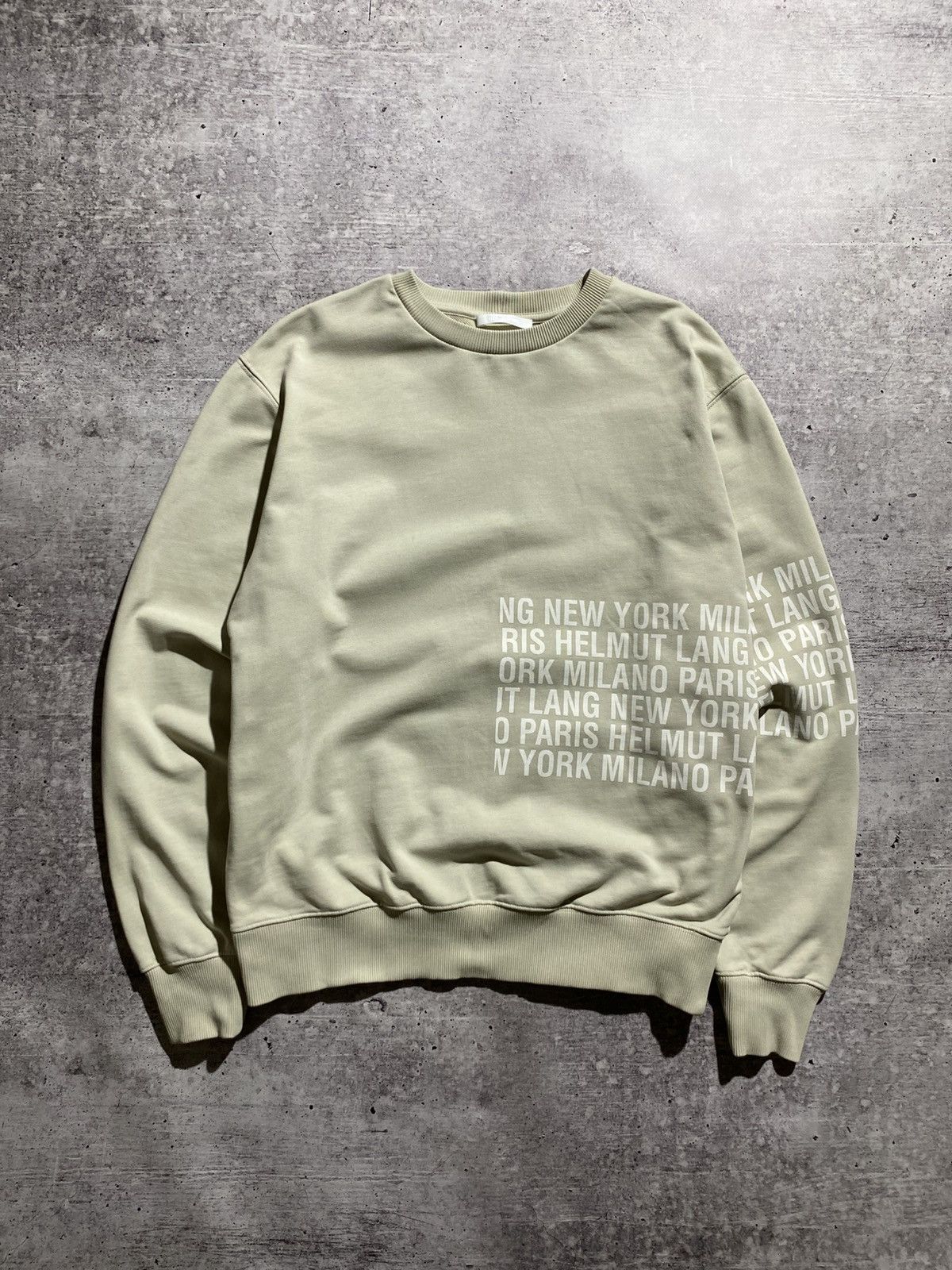 Helmut Lang Helmut Lang monogram sweatshirt Size US M / EU 48-50 / 2 - 3 Thumbnail