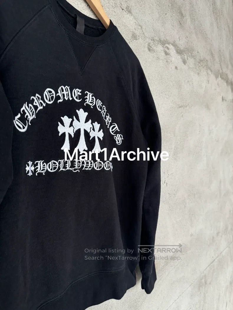 Chrome Hearts CHROME HEARTS Black Thirty Word Silver Medal Hoodie Size US S / EU 44-46 / 1 - 3 Thumbnail