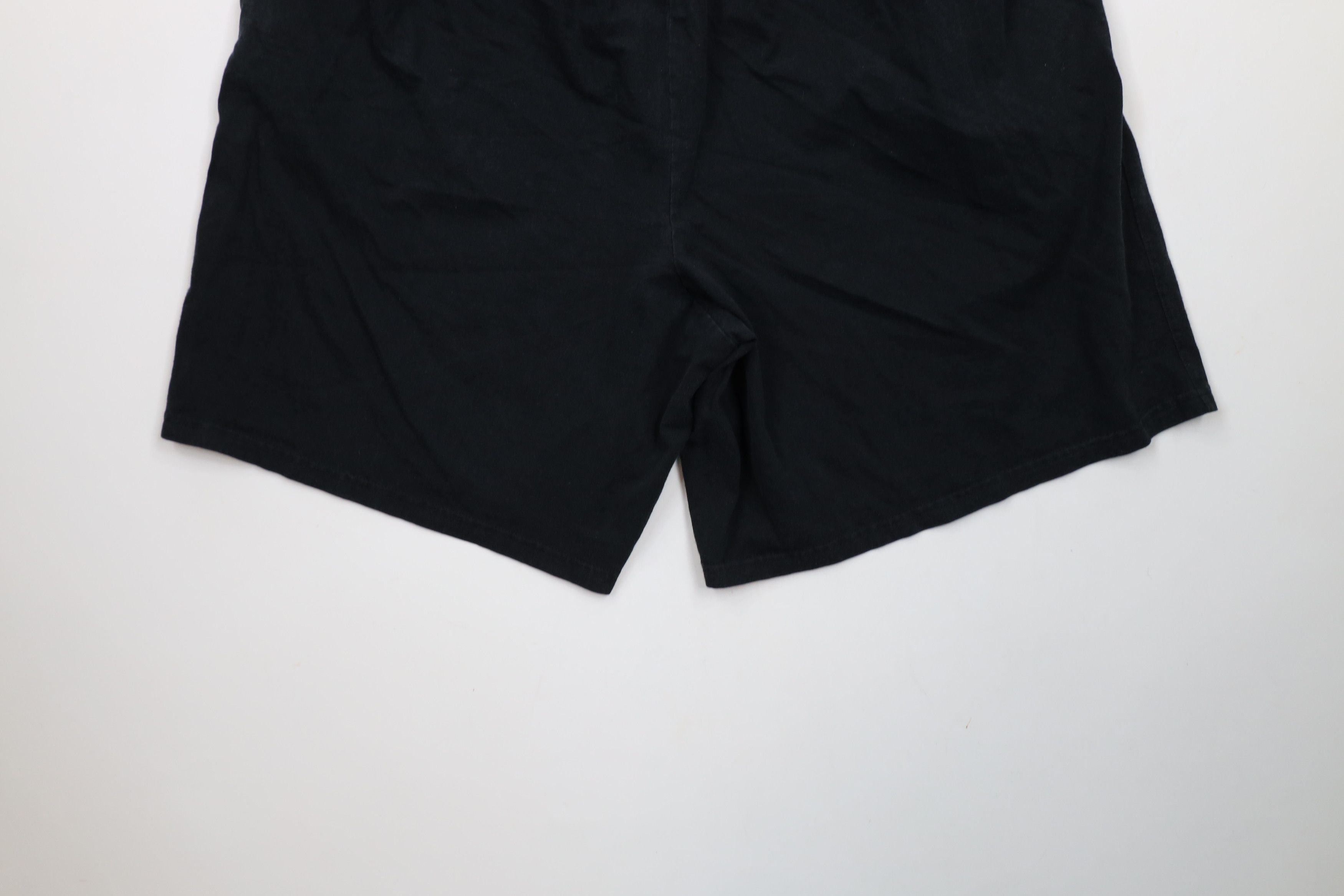 Champion × Vintage Vintage Champion Classic Logo Above Knee Shorts Black Cotton Size US 38 / EU 54 - 14 Thumbnail