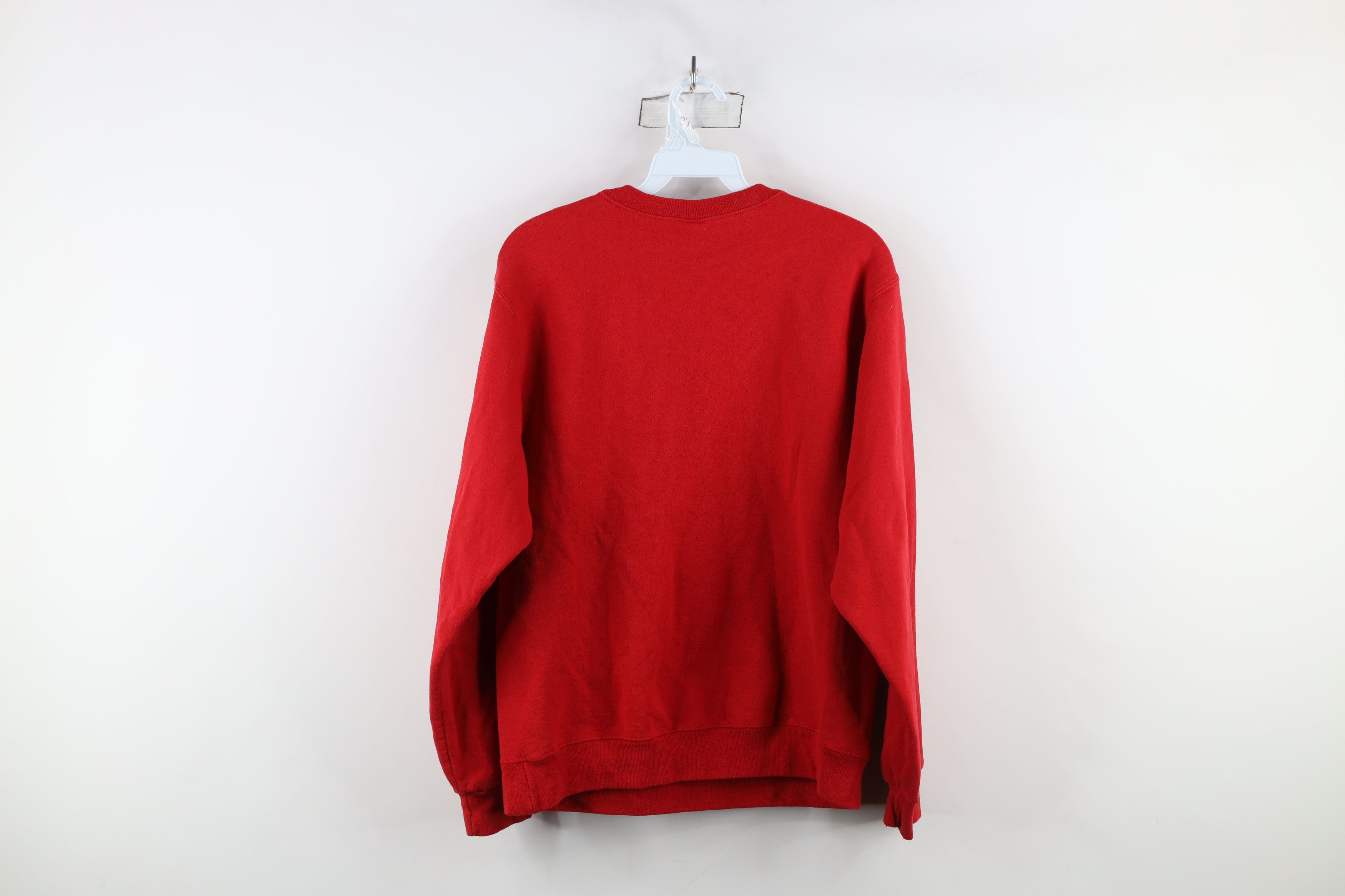 Vintage Vintage 90s Y2K Youngstown State University Sweatshirt Red Size S / US 4 / IT 40 - 9 Thumbnail