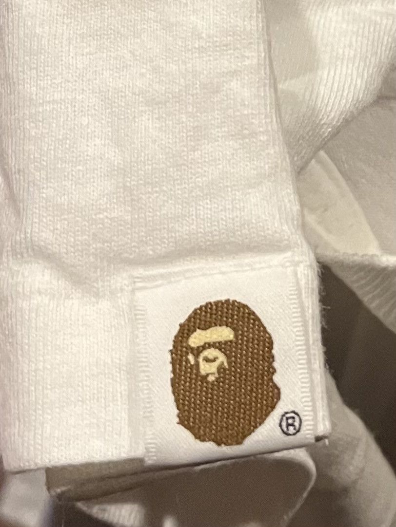 Bape Bape logo tee shirt Size US L / EU 52-54 / 3 - 6 Thumbnail