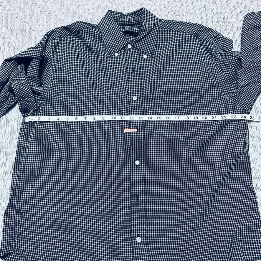 Nautica Nautica navy plaid heavyweight button down Size US L / EU 52-54 / 3 - 6 Thumbnail