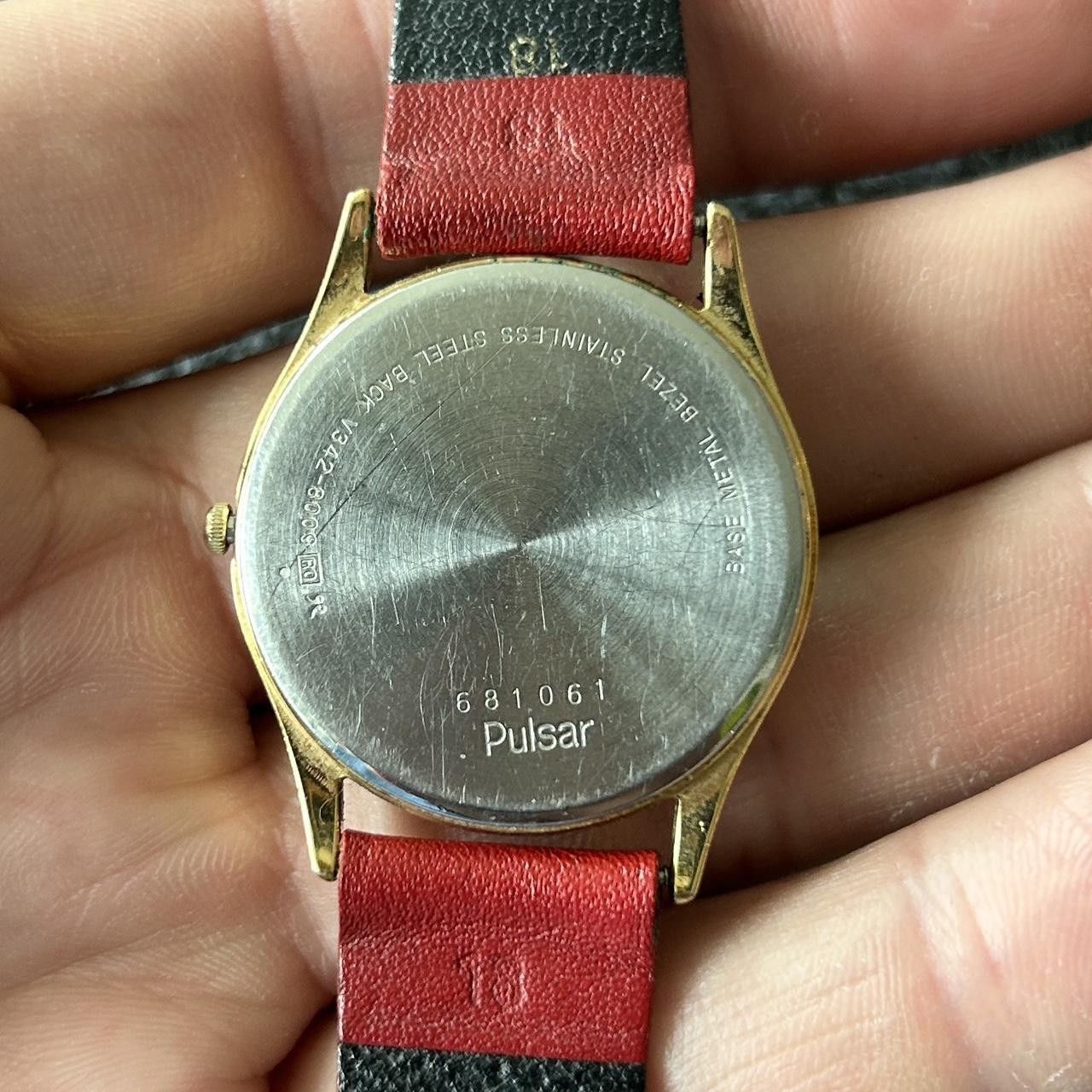 Other Pulsar Red Strap Quartz Watch Size ONE SIZE - 3 Thumbnail