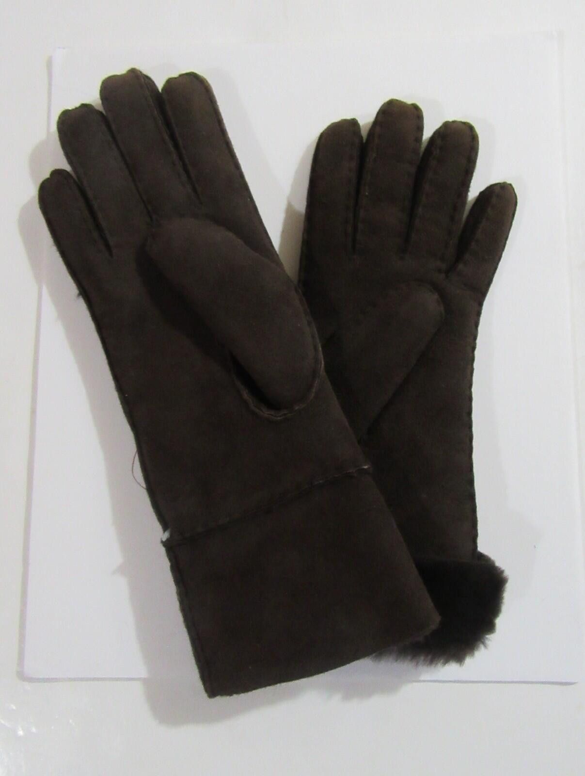 Other UGG Womens Leather and Shearling Sheepskin Cuff Gloves M Size ONE SIZE - 5 Thumbnail