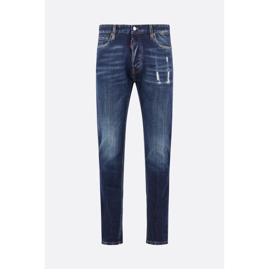 Dsquared2 DSQUARED2 MF Teddy Blue Denim Jeans New & Authentic (Men's s Size US 36 / EU 52 - 1 Thumbnail