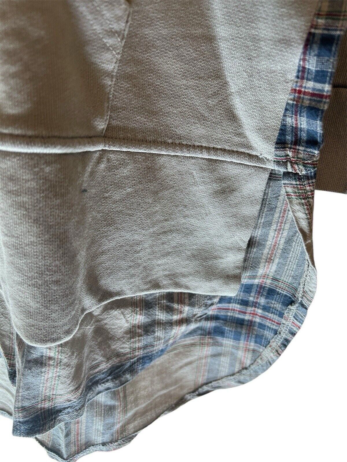 Designer Evy's Tree The Bryony Gray Plaid Hooded Zip Up Jacket Size M / US 6-8 / IT 42-44 - 2 Thumbnail
