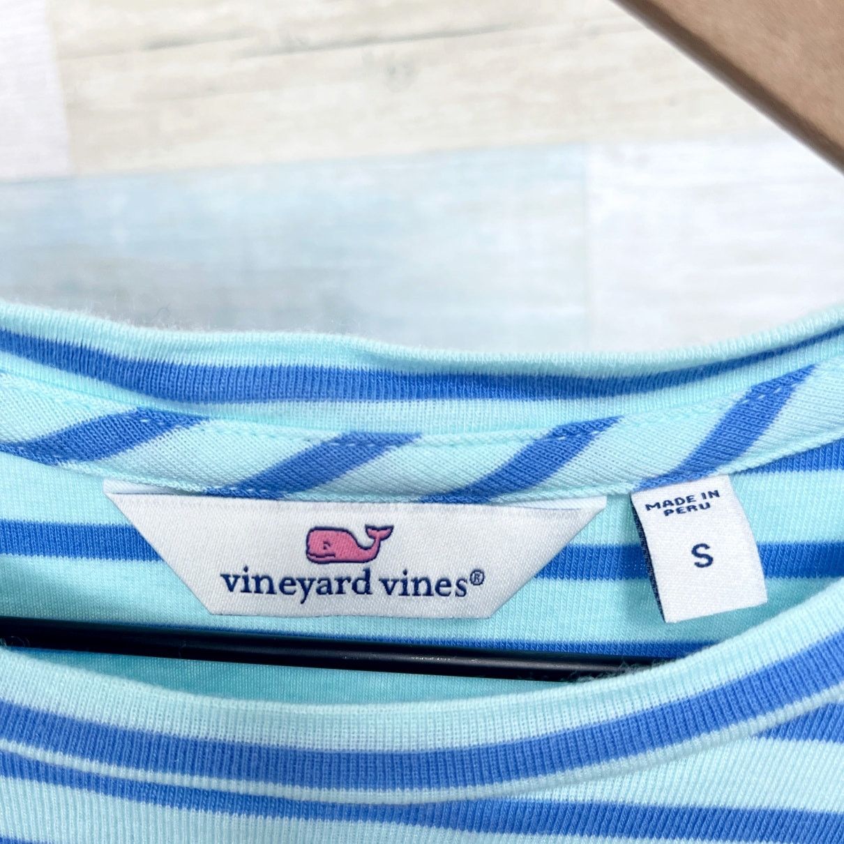 Vineyard Vines Vineyard Vines Striped Pima Cotton Tee Blue Womens Small Size S / US 4 / IT 40 - 5 Thumbnail