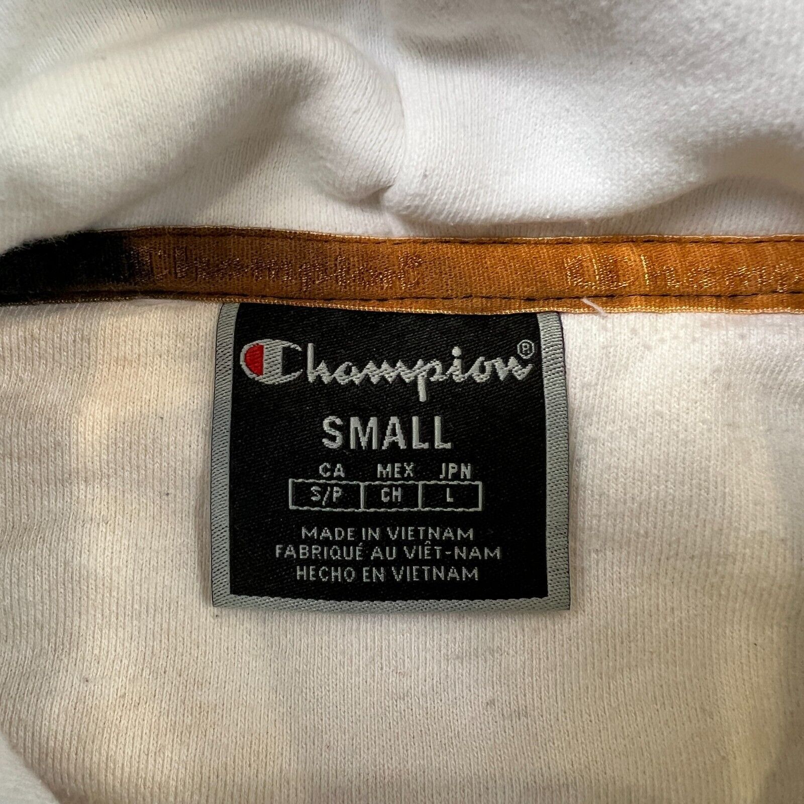 Champion × Vintage Champion Hoodie Small Reverse Weave Script Pullover Hooded Size US S / EU 44-46 / 1 - 8 Thumbnail