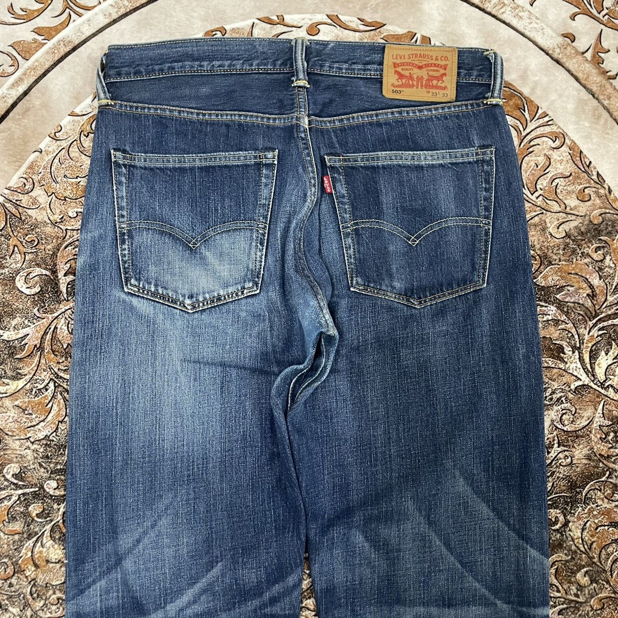 Levi's Vintage Clothing 🔥Vintage Levis 503 Stoned Washed Distress Denim Jeans Size US 33 - 5 Thumbnail