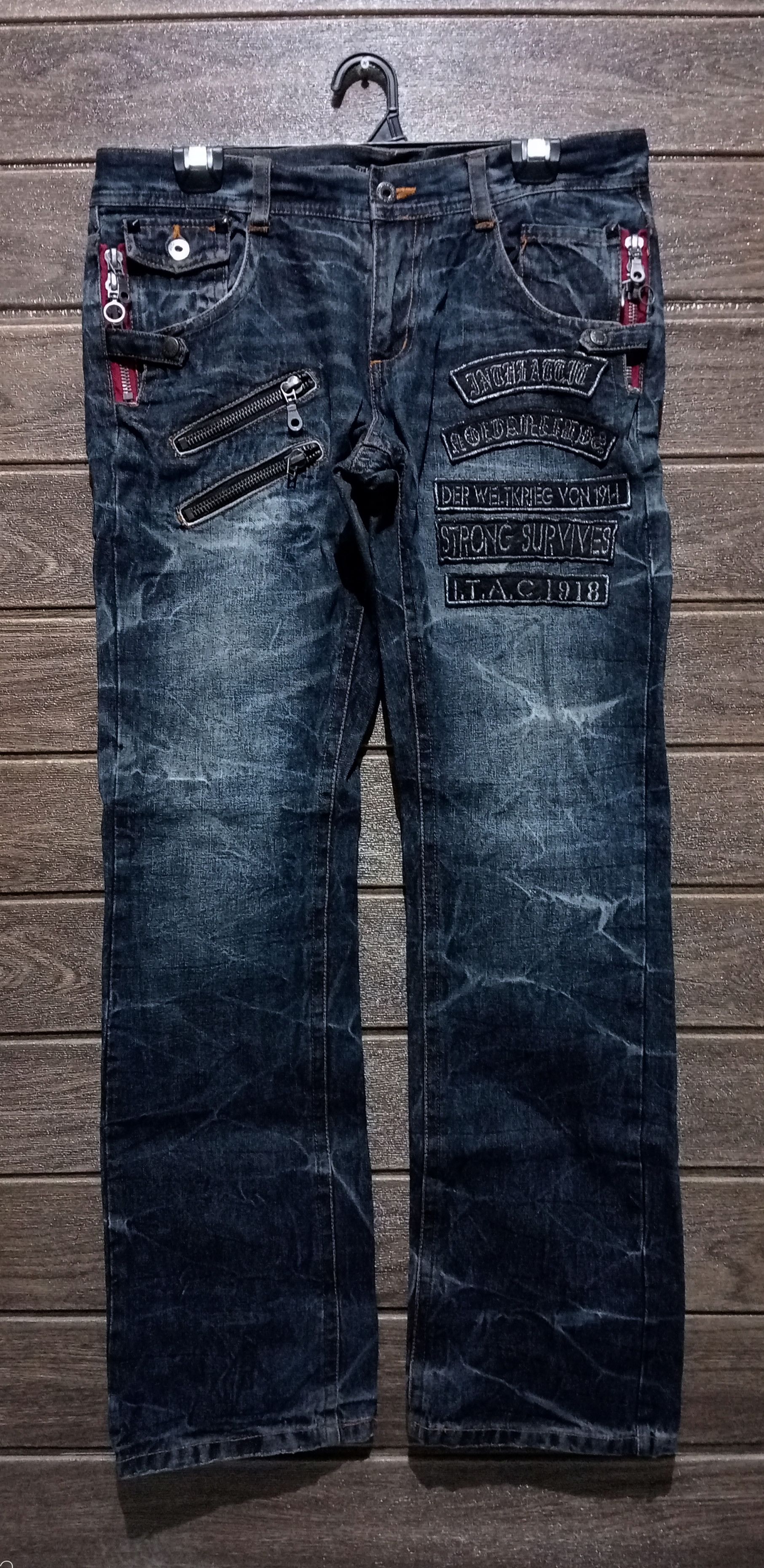 Vintage Gothic Punk In The Attic Jeans