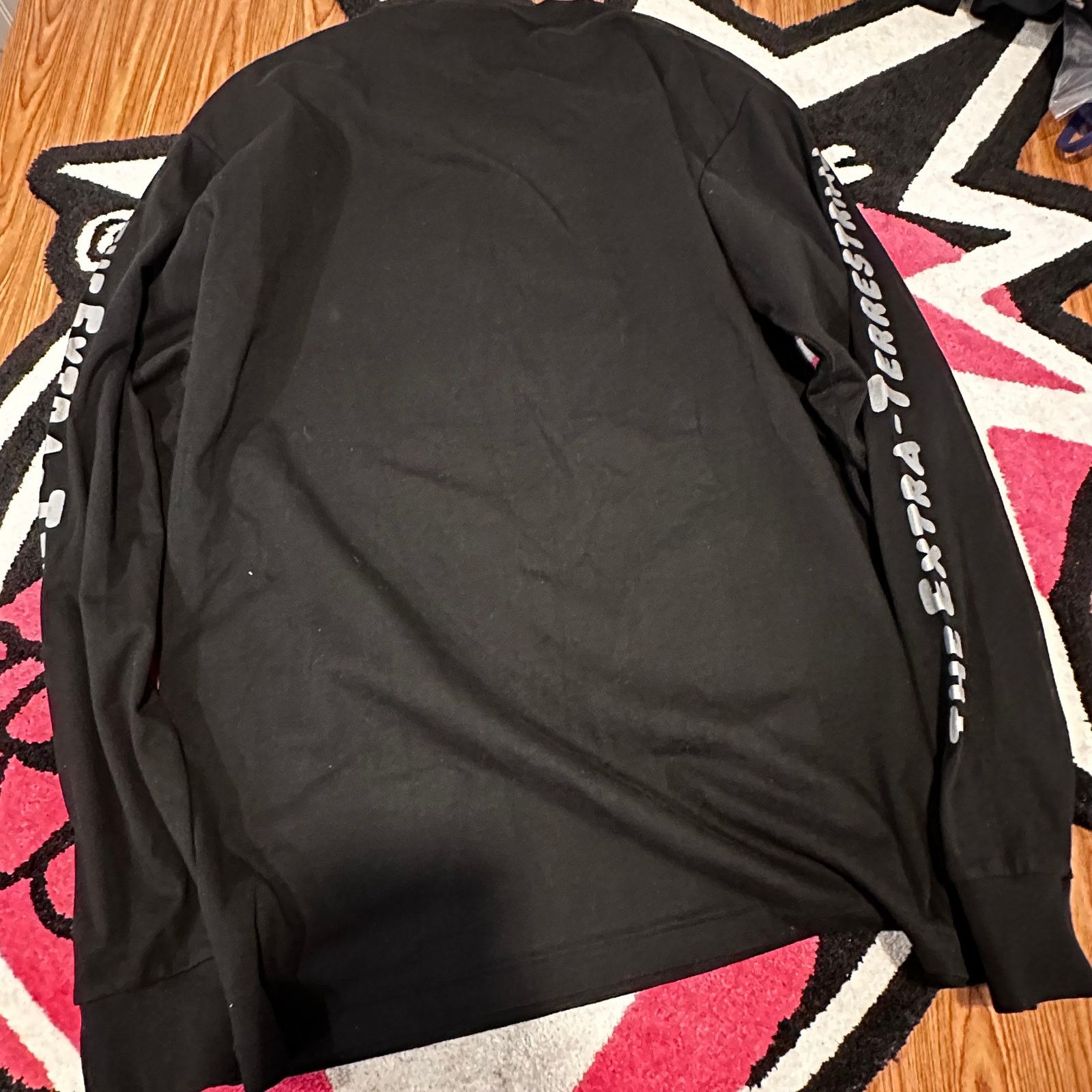 Bape BAPE x E.T. Baby Milo Long-Sleeve Tee – Black XL Size US XL / EU 56 / 4 - 4 Thumbnail