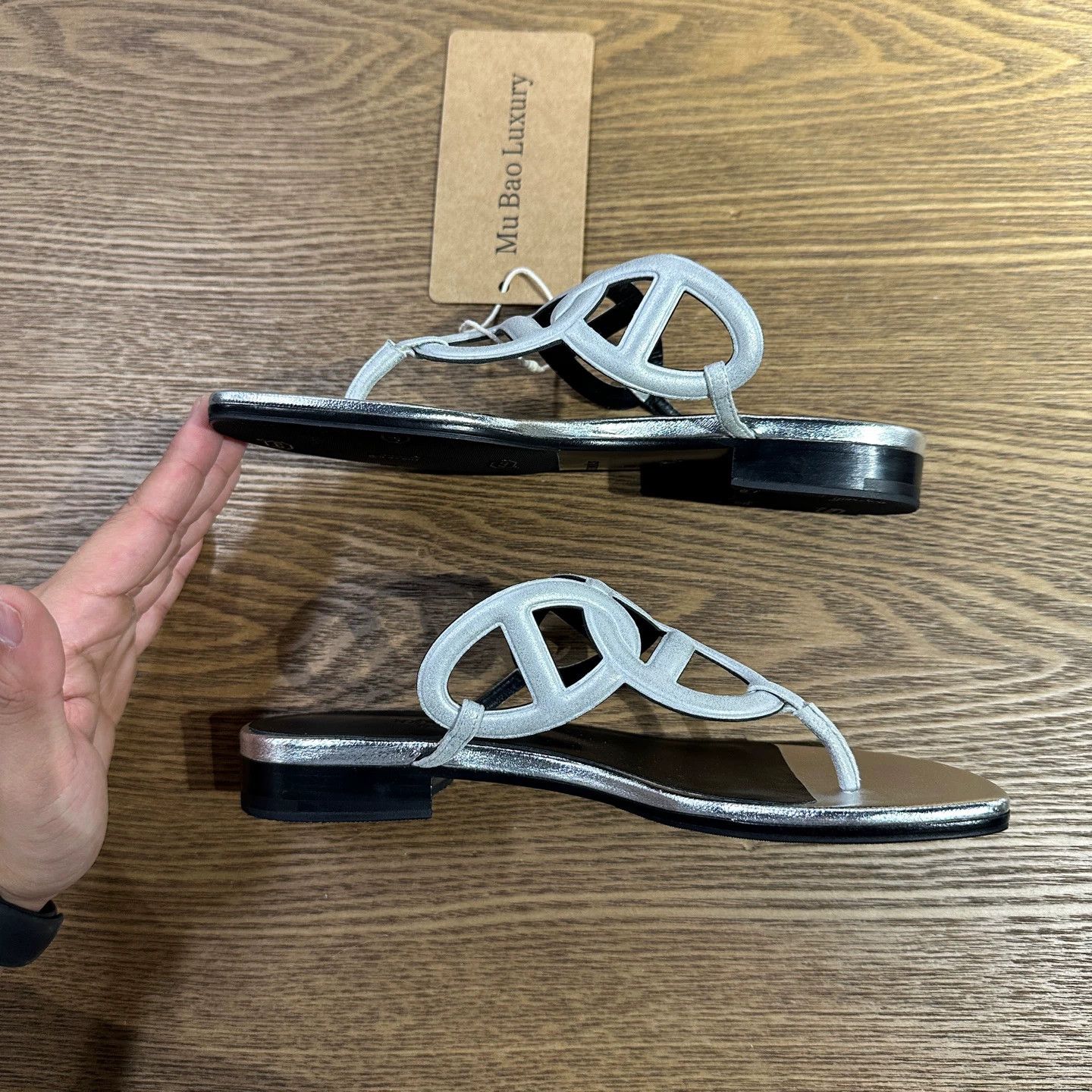 Hermes Hermes may748 Pig Nose Flat Sandal 36 Size US 5.5 / IT 35.5 - 4 Thumbnail