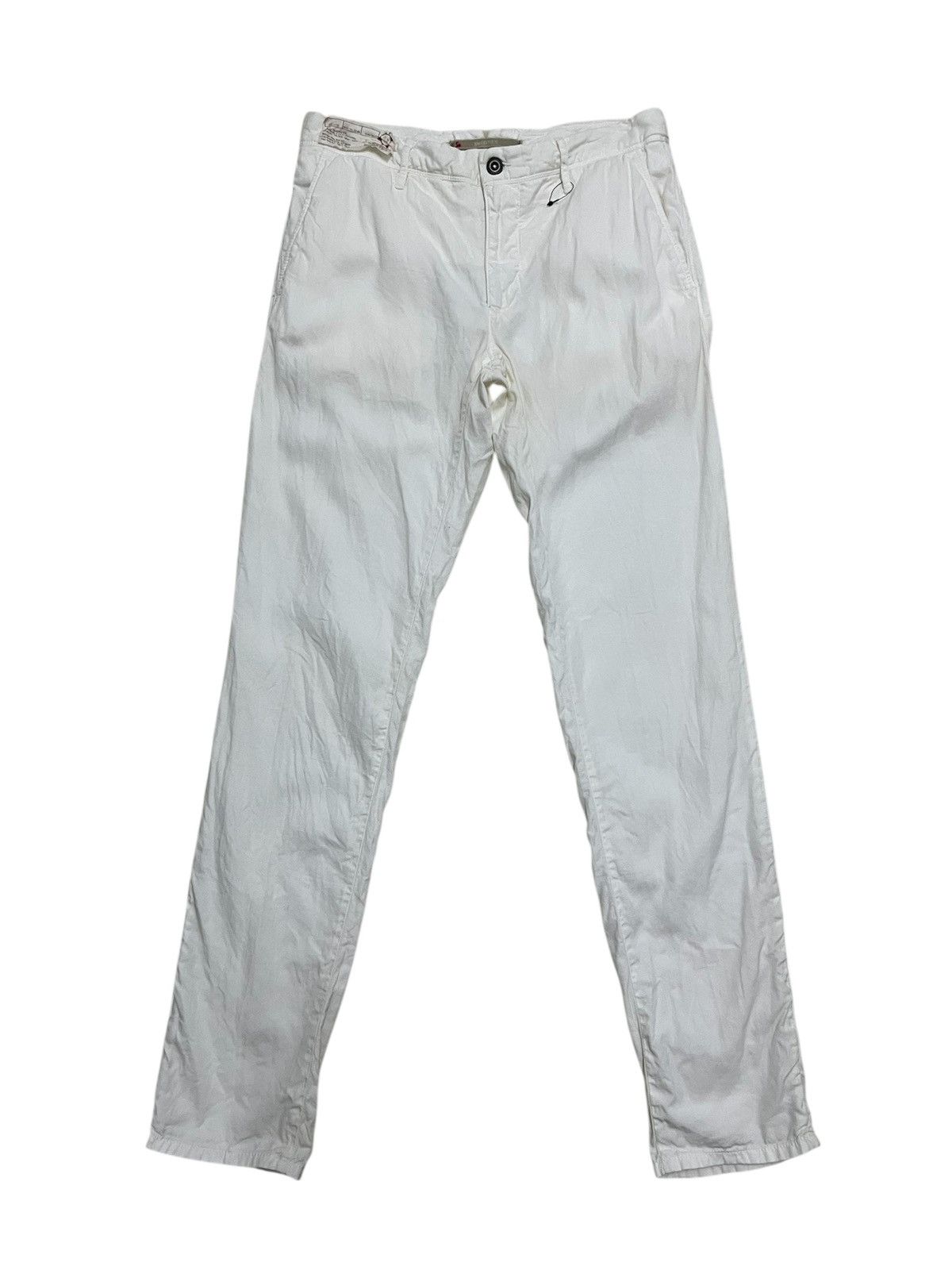 Slowear Incotex Slowear Slimfit Slacks Linen Pants Size US 33 - 1 Thumbnail