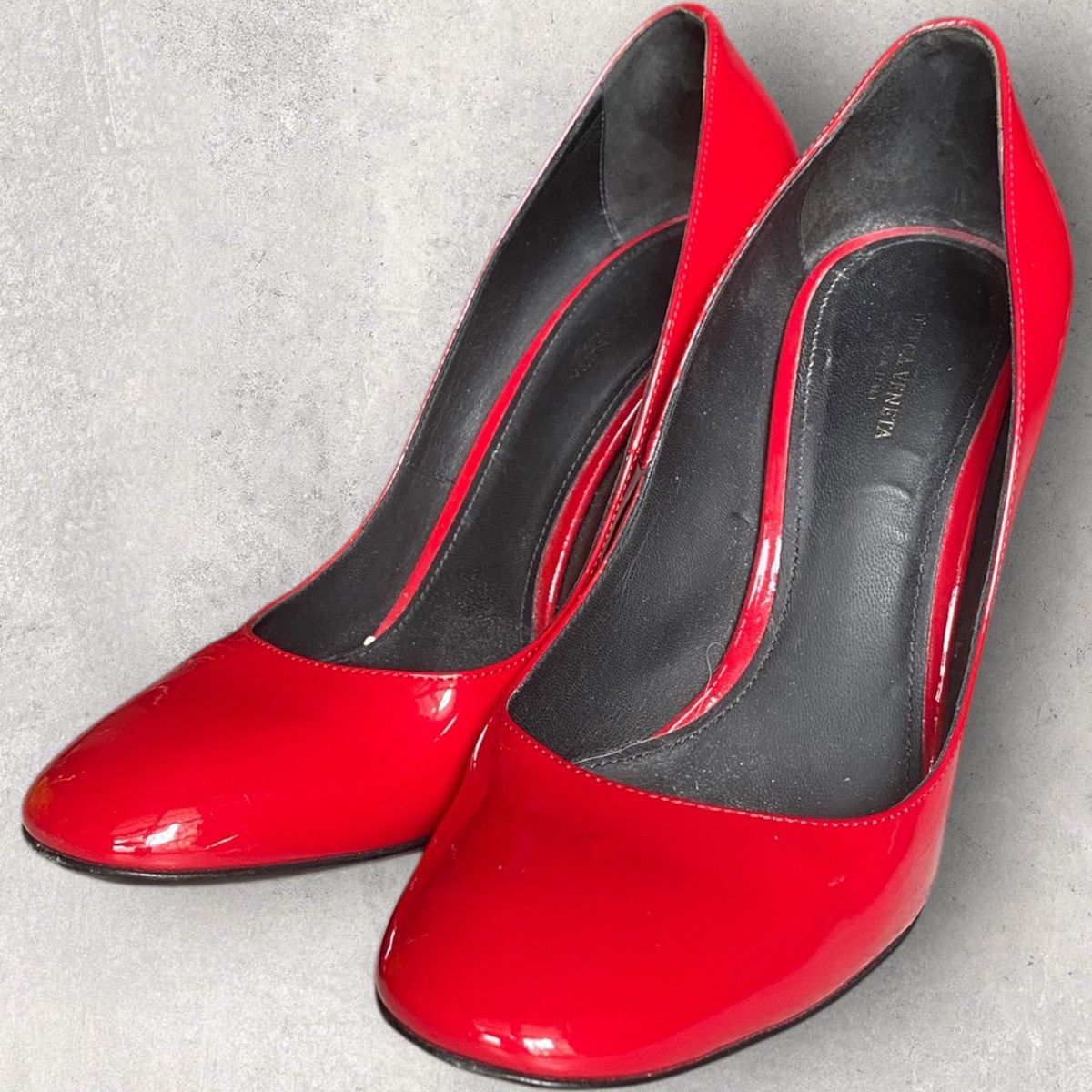 Bottega Veneta Isabella Red Patent Dip Dyed Pump Size US 9 / IT 39 - 2 Thumbnail