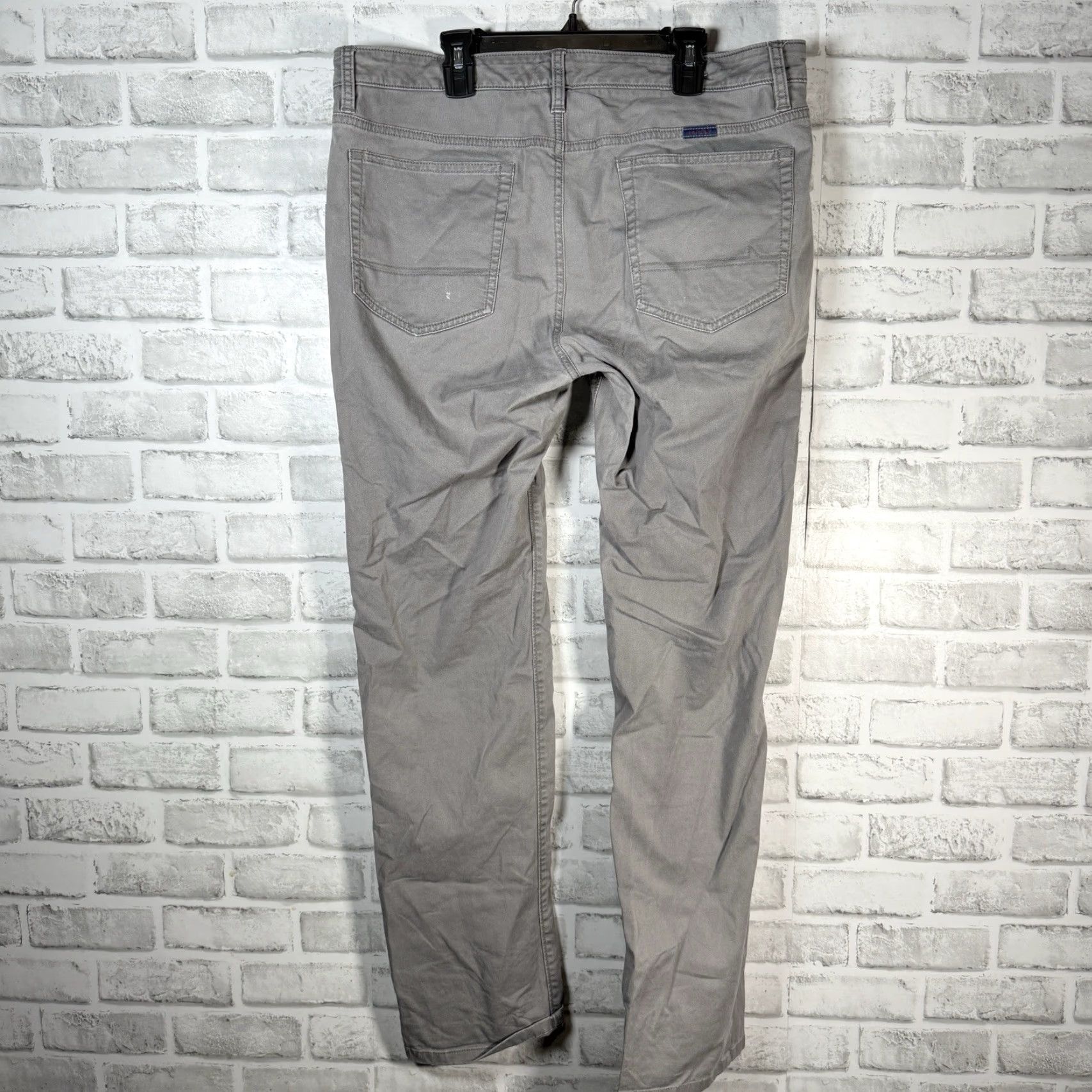 UNTUCKit UNTUCKit Gray Chino Pants Mens Size 34x32 Casual Cotton Regular Size US 34 / EU 50 - 5 Thumbnail