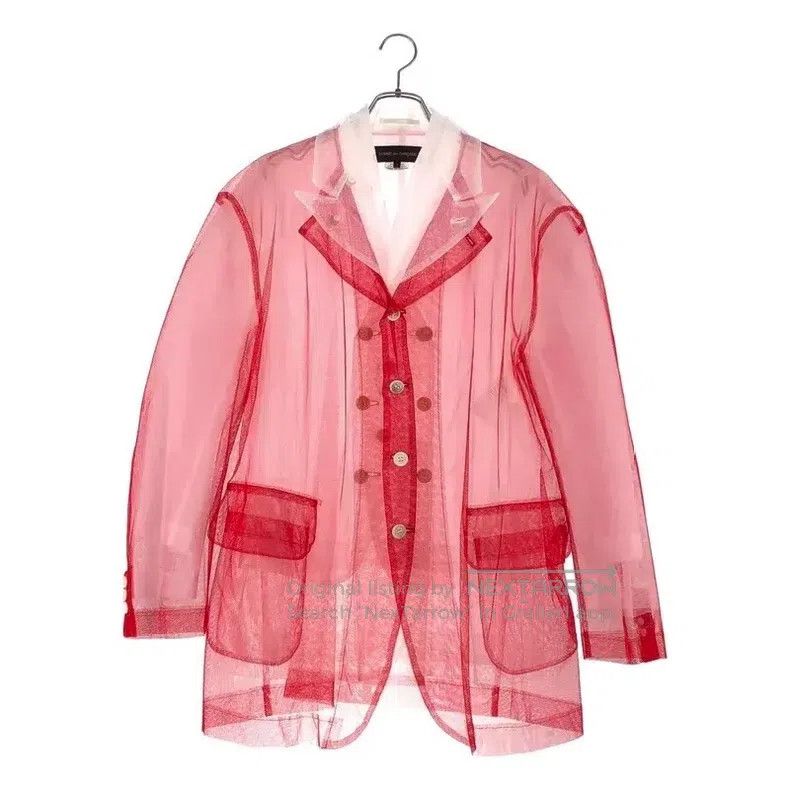 Comme des Garcons Comme Des Garcons Multi-layer Netted Jacket Size S / US 4 / IT 40 - 1 Thumbnail