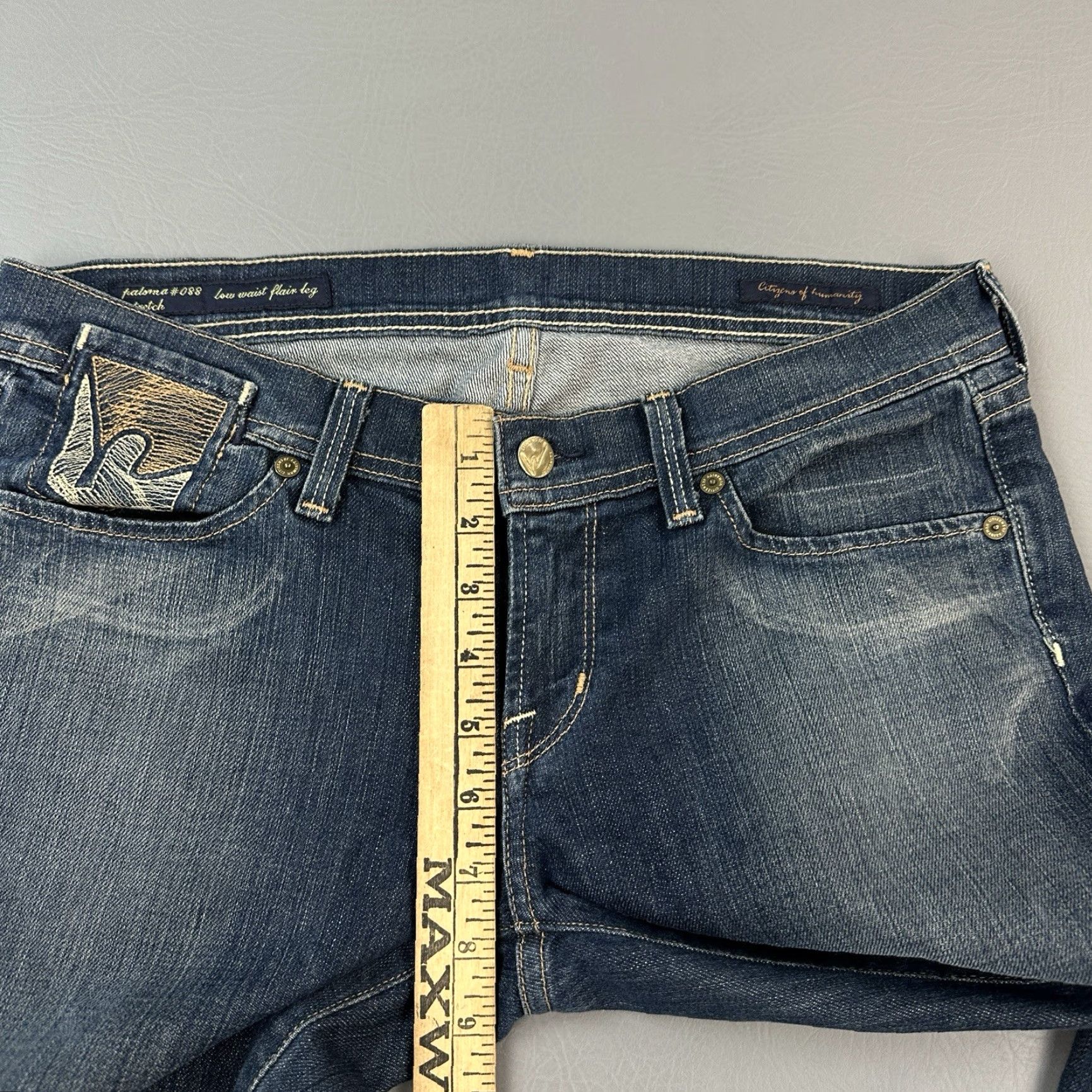 Citizens Of Humanity VINTAGE Citizens of Humanity Jeans Women’s 30 Flare Bootcut Paloma Stretch Y2K Size 30" / US 8 / IT 44 - 5 Thumbnail