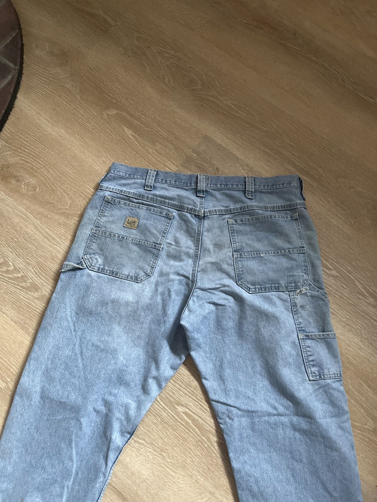 Lee × Vintage VINTAGE LEE JEANS Size US 36 / EU 52 - 3 Thumbnail