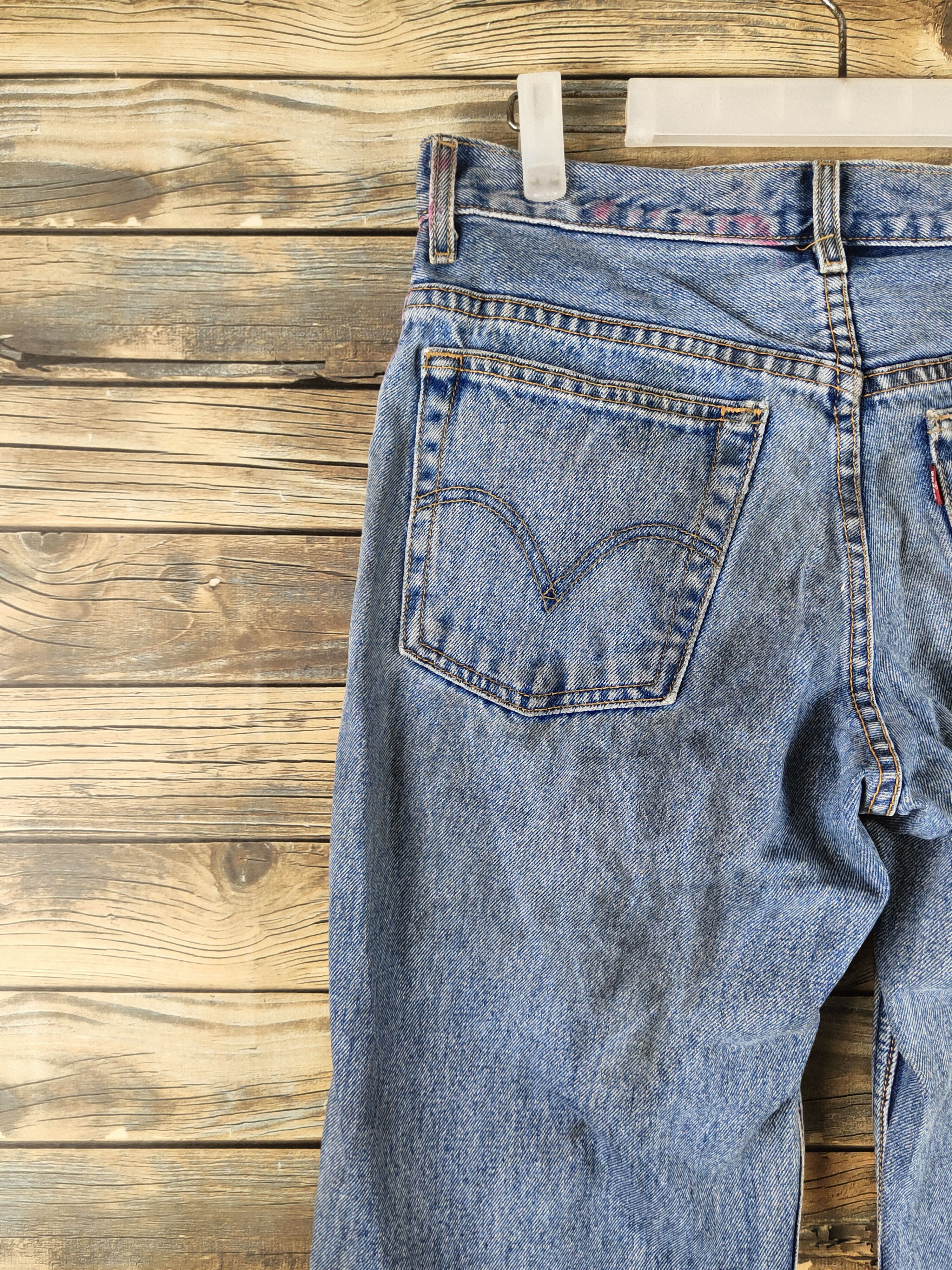 Levi's Levi's Blue Distressed Ripped Jeans #S2853 Size US 31 - 8 Thumbnail