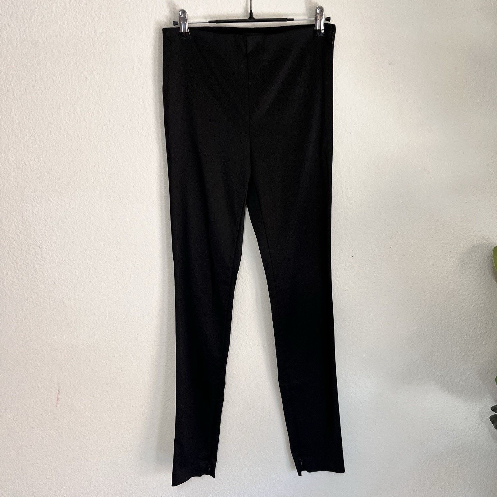 Theory NWT $295 Theory Skinny Legging 4/27 Satin Stretch Ankle Zip Size 27" / US 4 / IT 40 - 2 Thumbnail