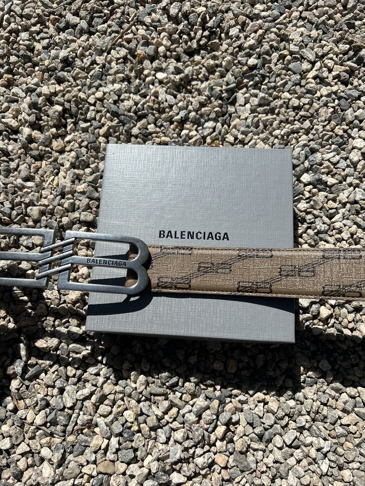 Balenciaga BB Balenciaga Belt Size 34 - 2 Thumbnail