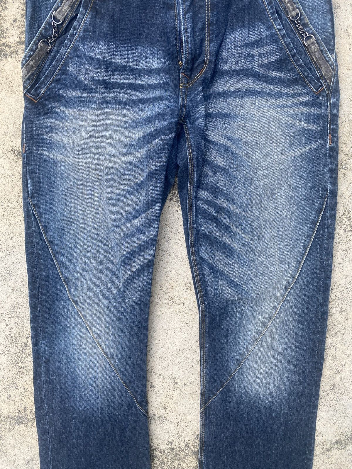 If Six Was Nine × Japanese Brand × Nicole Club Flare Jeans Nicole Club Faded Honeycomp Size US 32 / EU 48 - 8 Thumbnail
