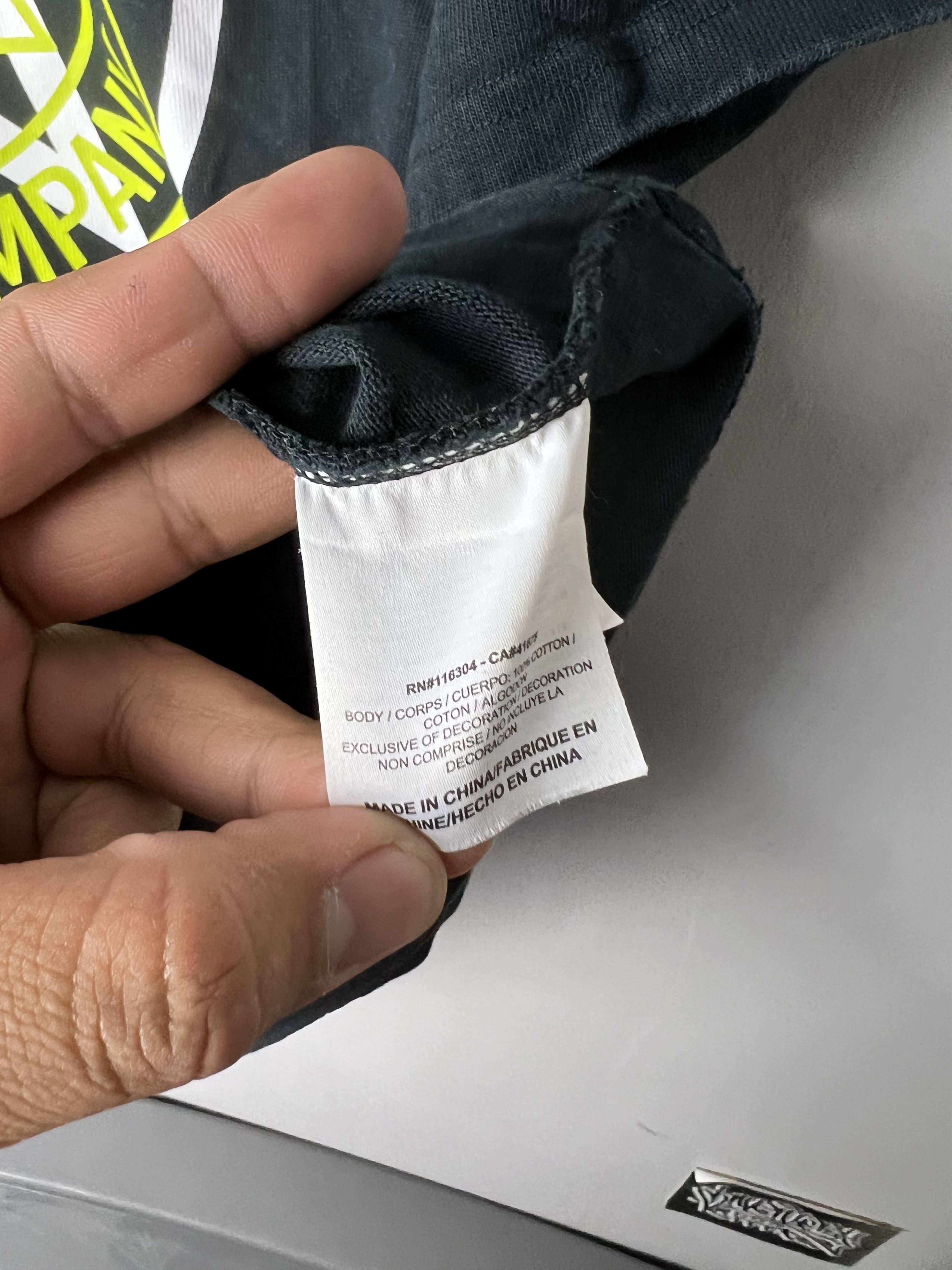 Converse × Neighborhood Converse x Neighborhood Tee Size US L / EU 52-54 / 3 - 9 Thumbnail