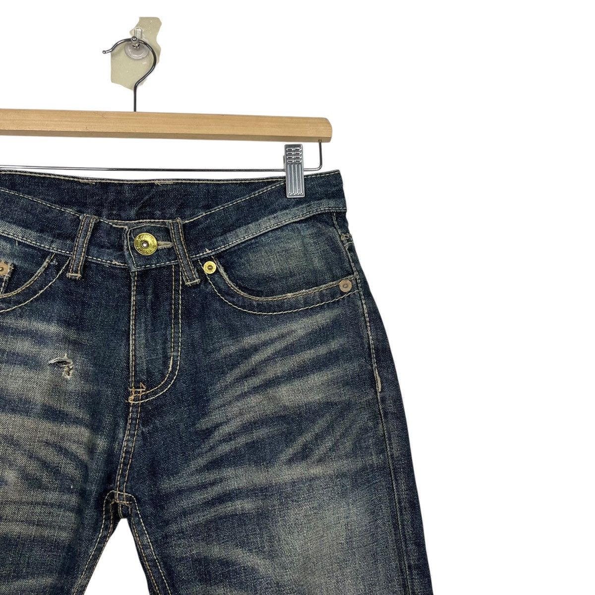 Japanese Brand Vintage Trim Co Ltd Denim Size US 28 / EU 44 - 5 Thumbnail