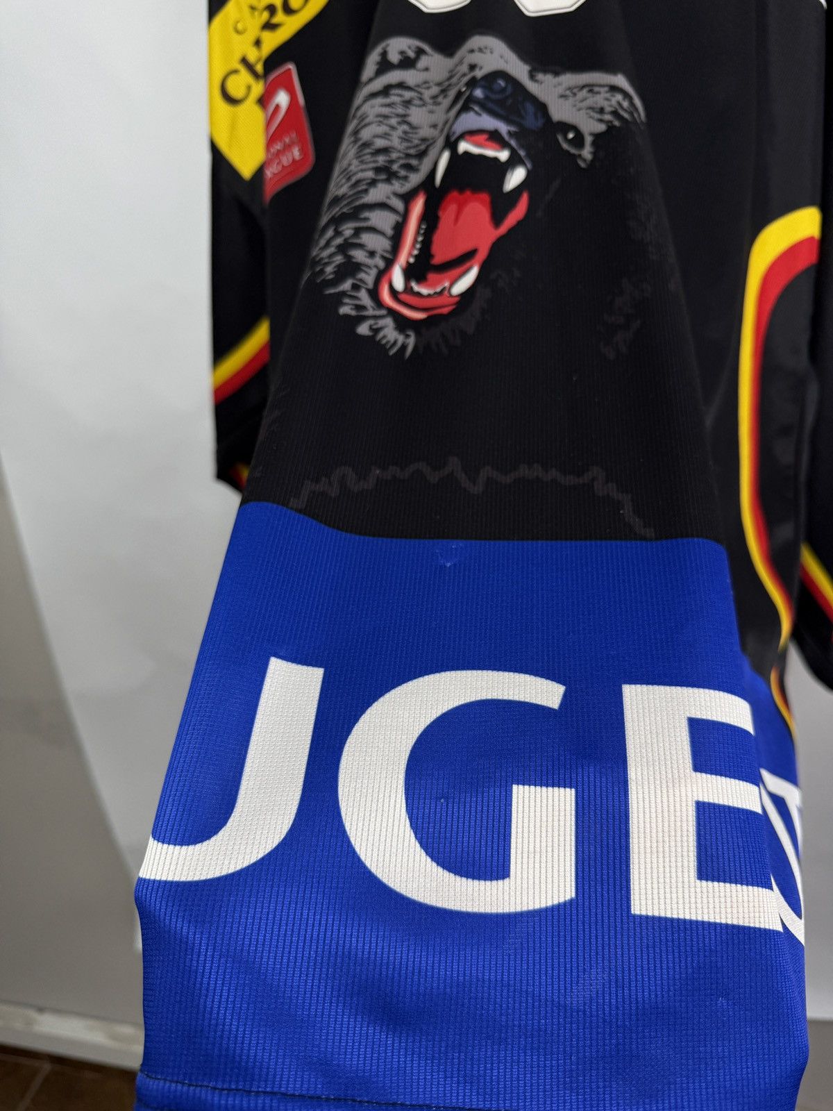 NHL 🇨🇭 2009 SC Bern #96 DUBE Switzerland Hockey Jersey Peugeot Size US L / EU 52-54 / 3 - 19 Thumbnail