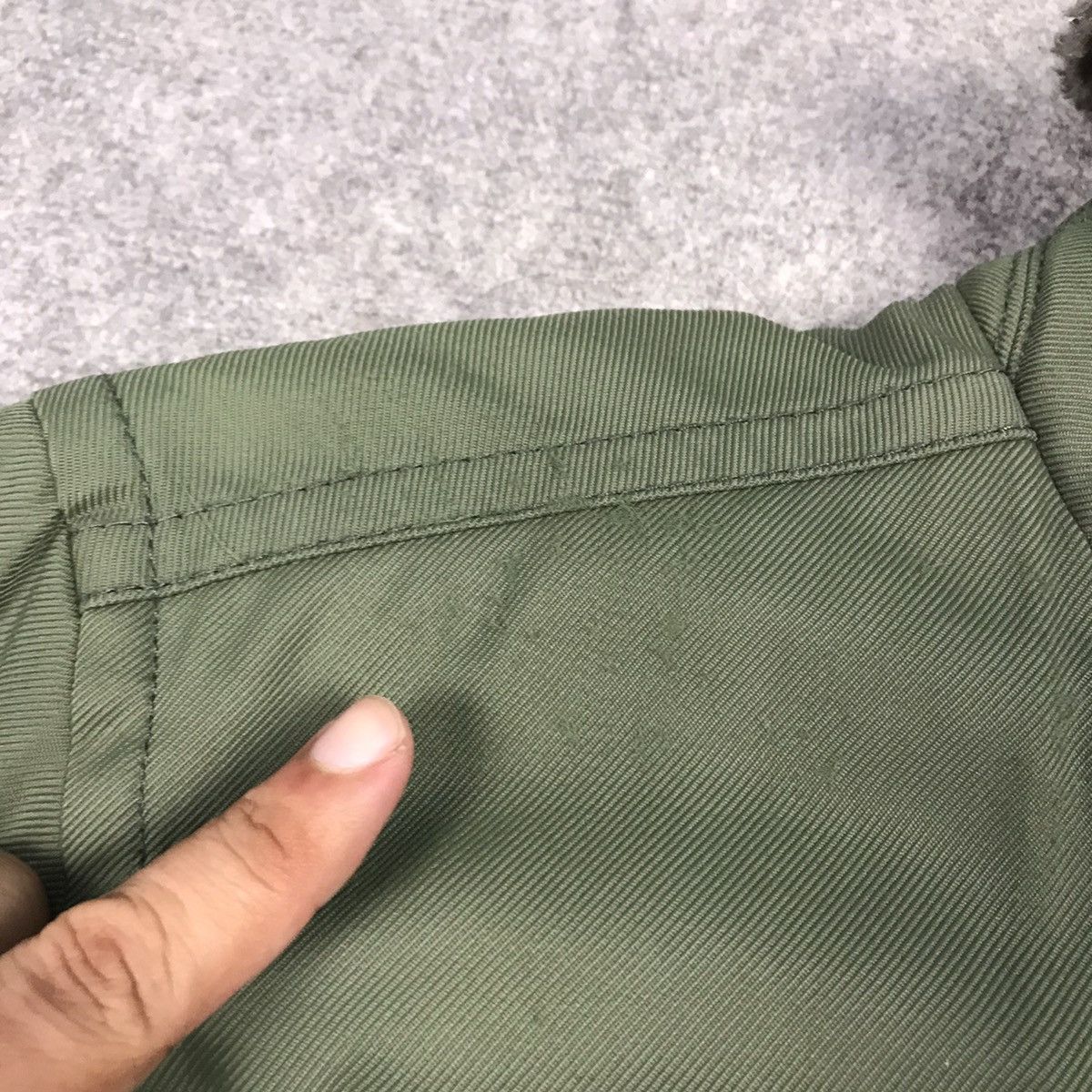 Diesel × Japanese Brand DIESEL MILITARY STYLE BOMBER ZIPPER JACKET Size US S / EU 44-46 / 1 - 6 Thumbnail