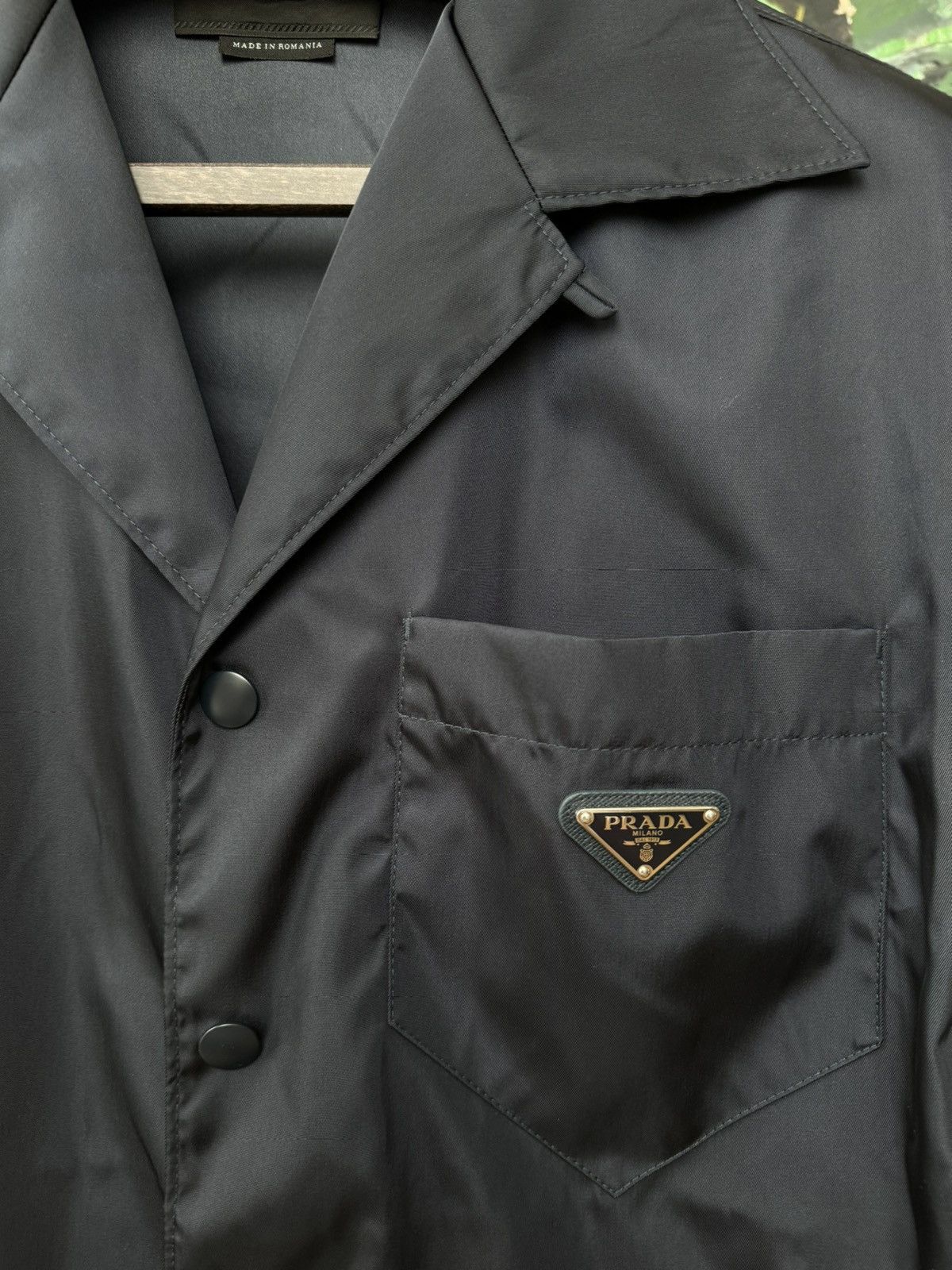 Prada Prada Nylon Bowling Shirt Size US M / EU 48-50 / 2 - 3 Thumbnail