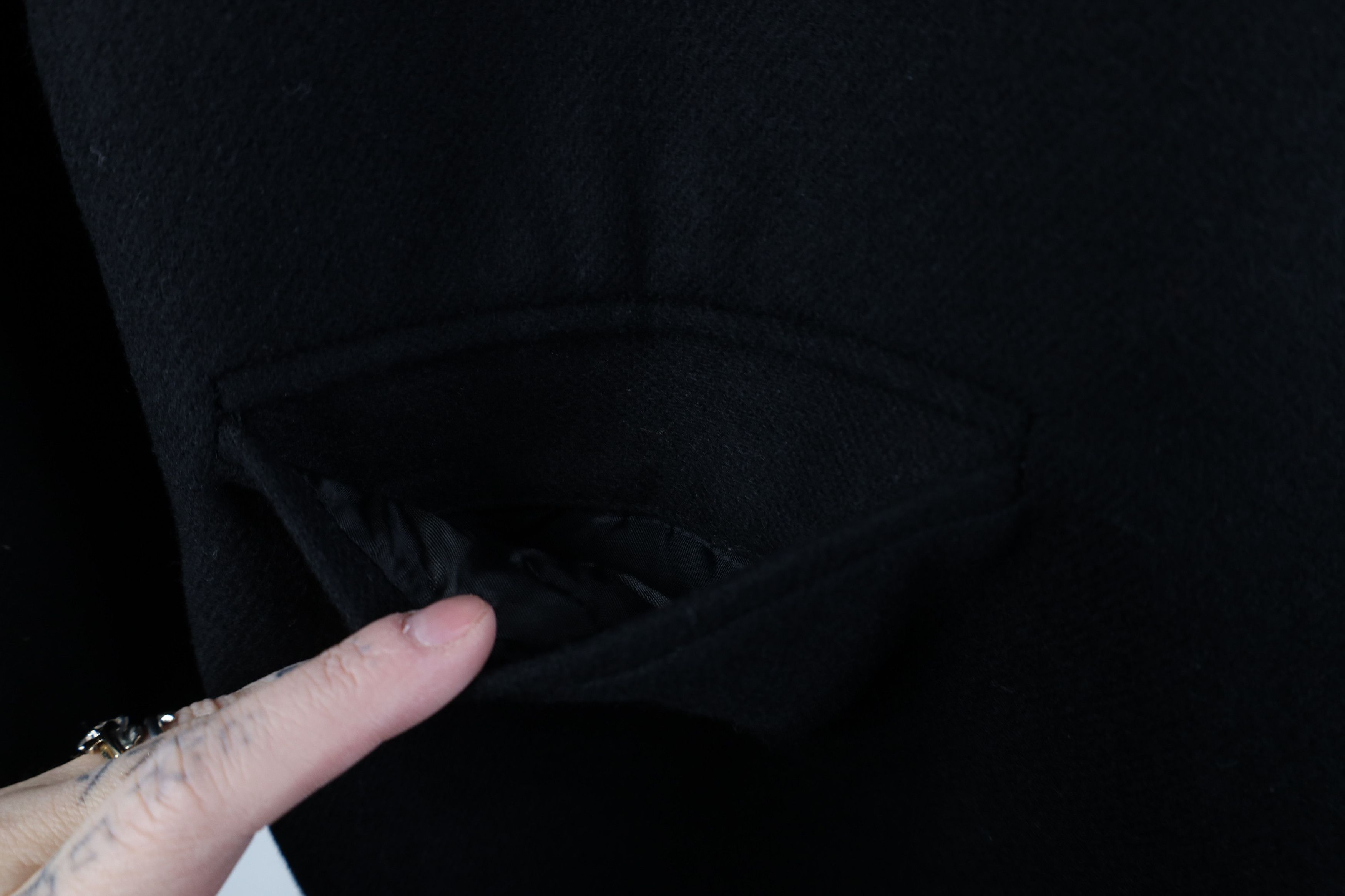 Vintage Vintage 90s Streetwear Button Suit Coat Blazer Jacket Black Size XL / US 12-14 / IT 48-50 - 5 Thumbnail