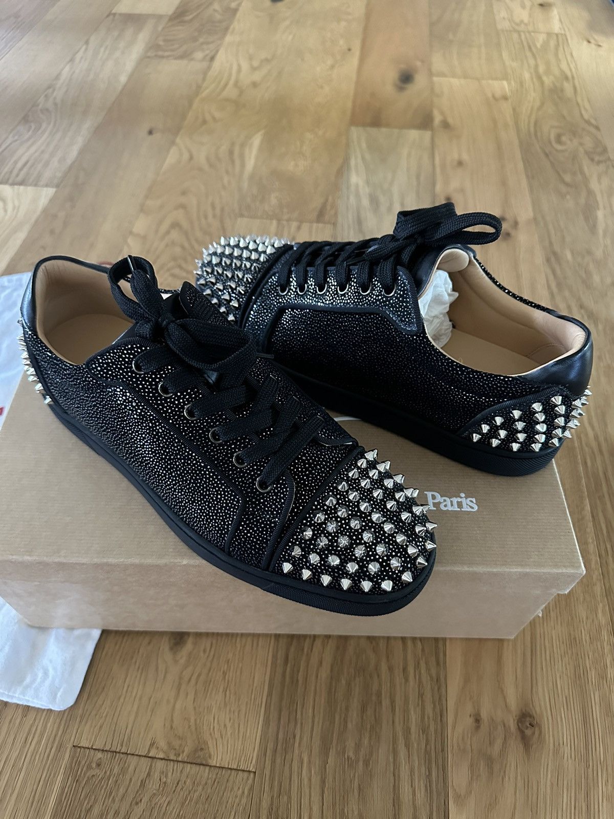 Christian Louboutin Seavaste 2 Flat Suede Size US 8.5 / EU 41-42 - 5 Thumbnail