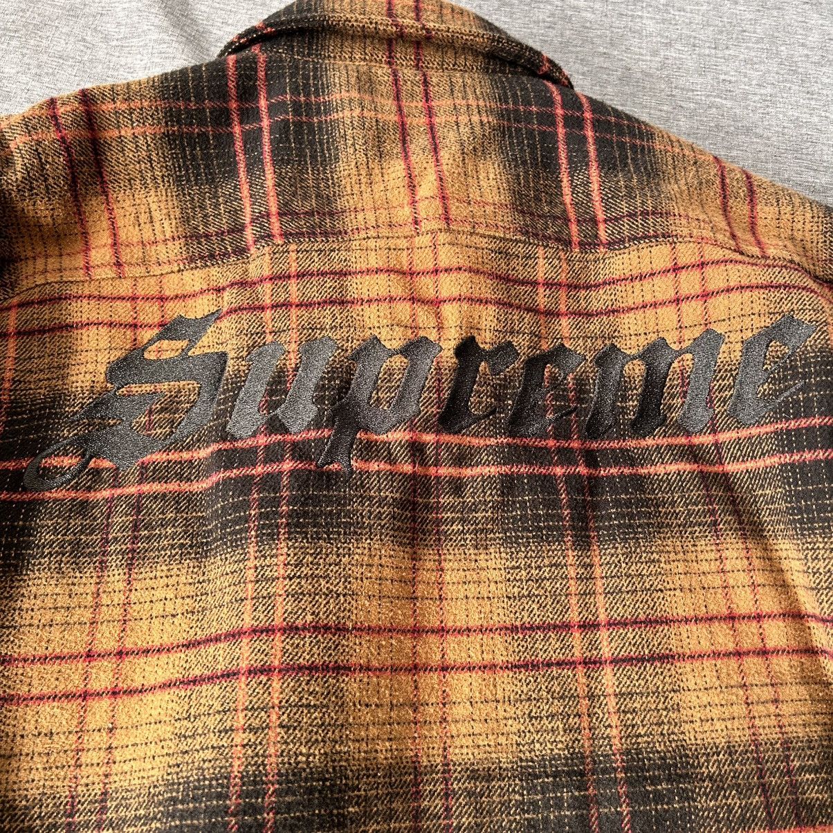 Supreme Supreme snap flannel shirt jacket Size US L / EU 52-54 / 3 - 8 Thumbnail