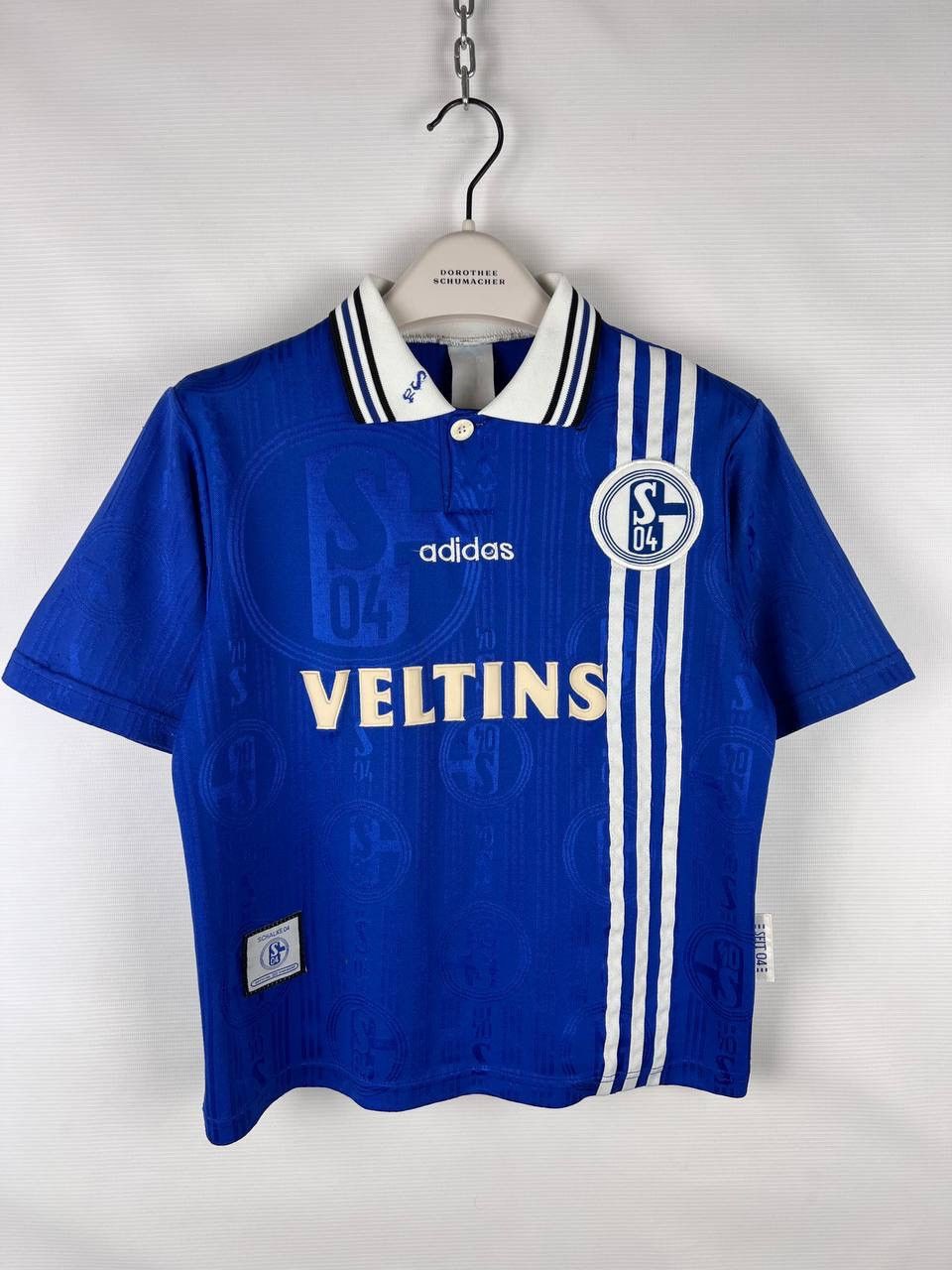 Adidas Schalke 04 Adidas 1997-98 t-shirt KIDS size M Size US XXS / EU 40 - 1 Thumbnail