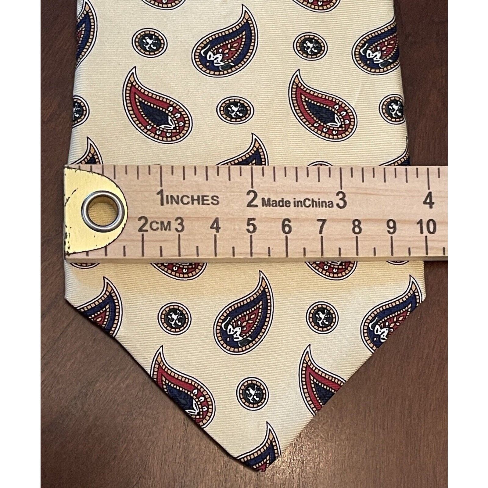 Tommy Hilfiger Tommy Hilfiger 100% Italian Silk Men’s Neck Tie Made In Usa Size ONE SIZE - 4 Thumbnail
