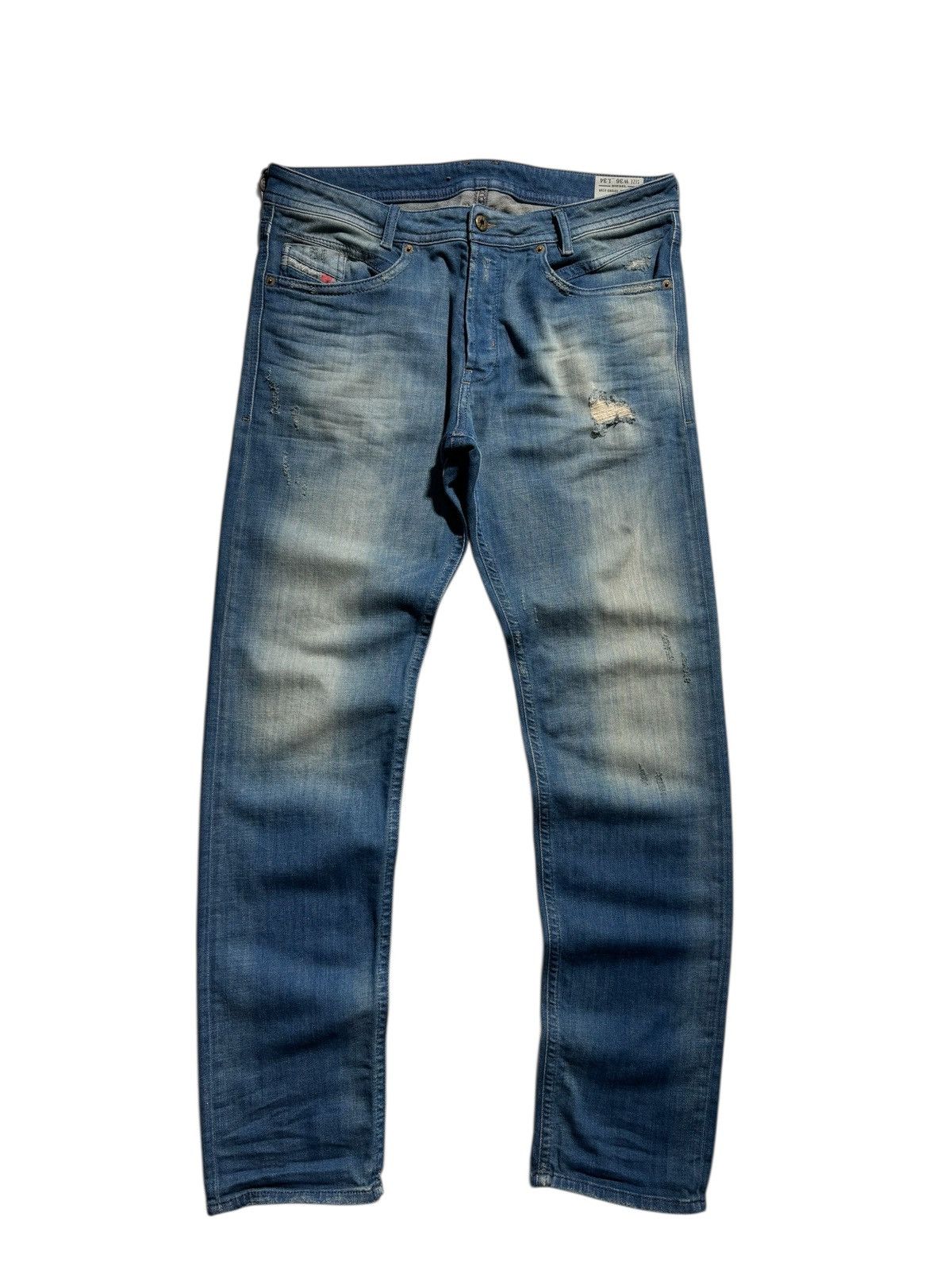 Diesel Vintage Diesel Jeans Distressed Akee Washed Denim Y2K Size US 36 / EU 52 - 1 Thumbnail