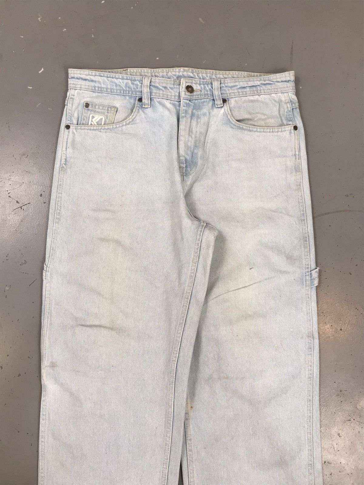 Karl Kani × Vintage Vintage Karl Kani carpenter dusty denim Size US 35 - 5 Thumbnail