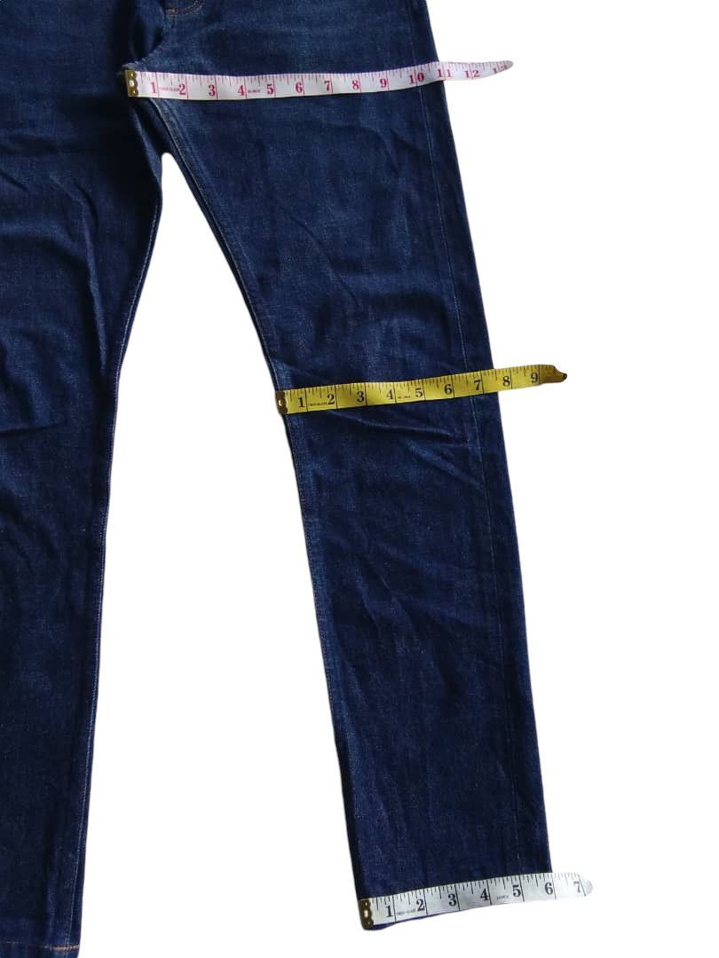 Japanese Brand A.P.C Redline Button Fly Selvedge Denim Jeans Size US 30 / EU 46 - 8 Thumbnail